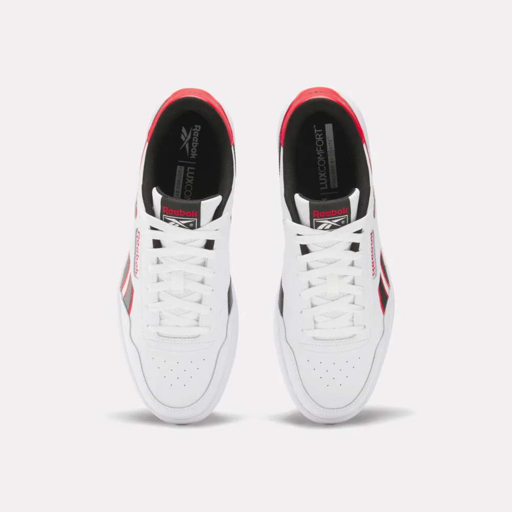 Reebok Footwear Men Reebok Court Advance Shoes WHITE/BLACK/VECTORRED - Image 5