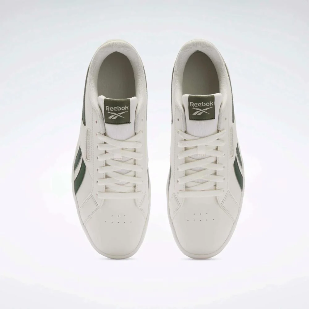 Reebok Footwear Men Reebok Court Retro Shoes CHALK/CHALK/BREAKAWAYGREEN - Image 5