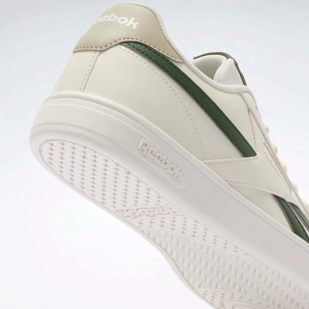 Reebok Footwear Men Reebok Court Retro Shoes CHALK/CHALK/BREAKAWAYGREEN - Image 6