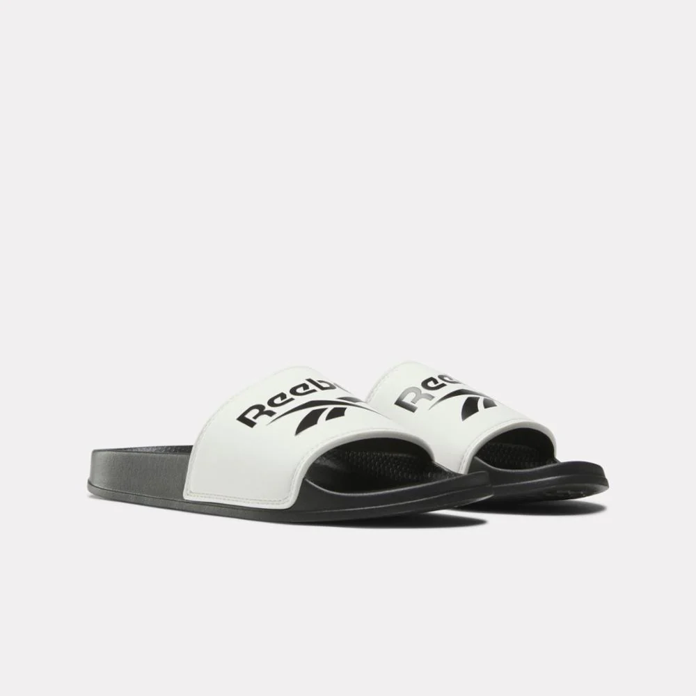 Reebok Footwear Men Reebok Fulgere Slides CBLACK/CHALK/CBLACK - Image 2