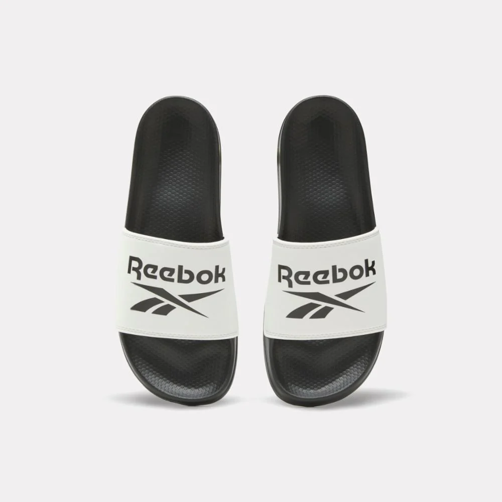 Reebok Footwear Men Reebok Fulgere Slides CBLACK/CHALK/CBLACK - Image 4