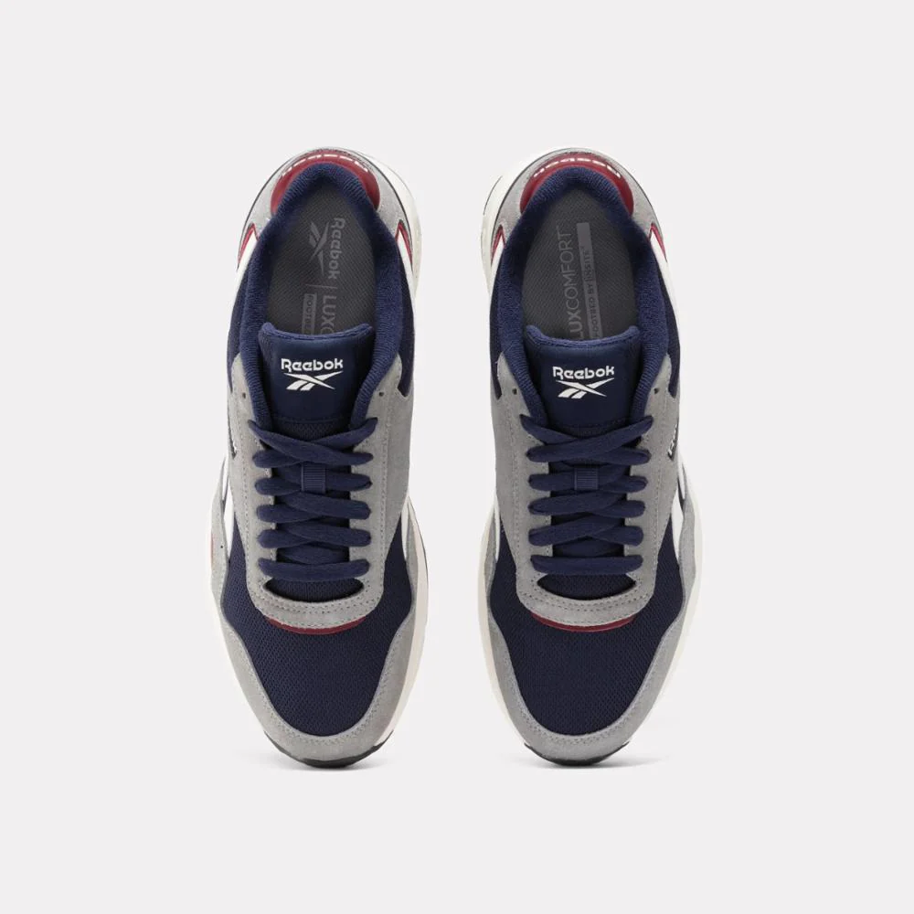 Reebok Footwear Men Reebok GL1100 Shoes VECTORNAVY/GREY3/CLBURGUNDY - Image 5