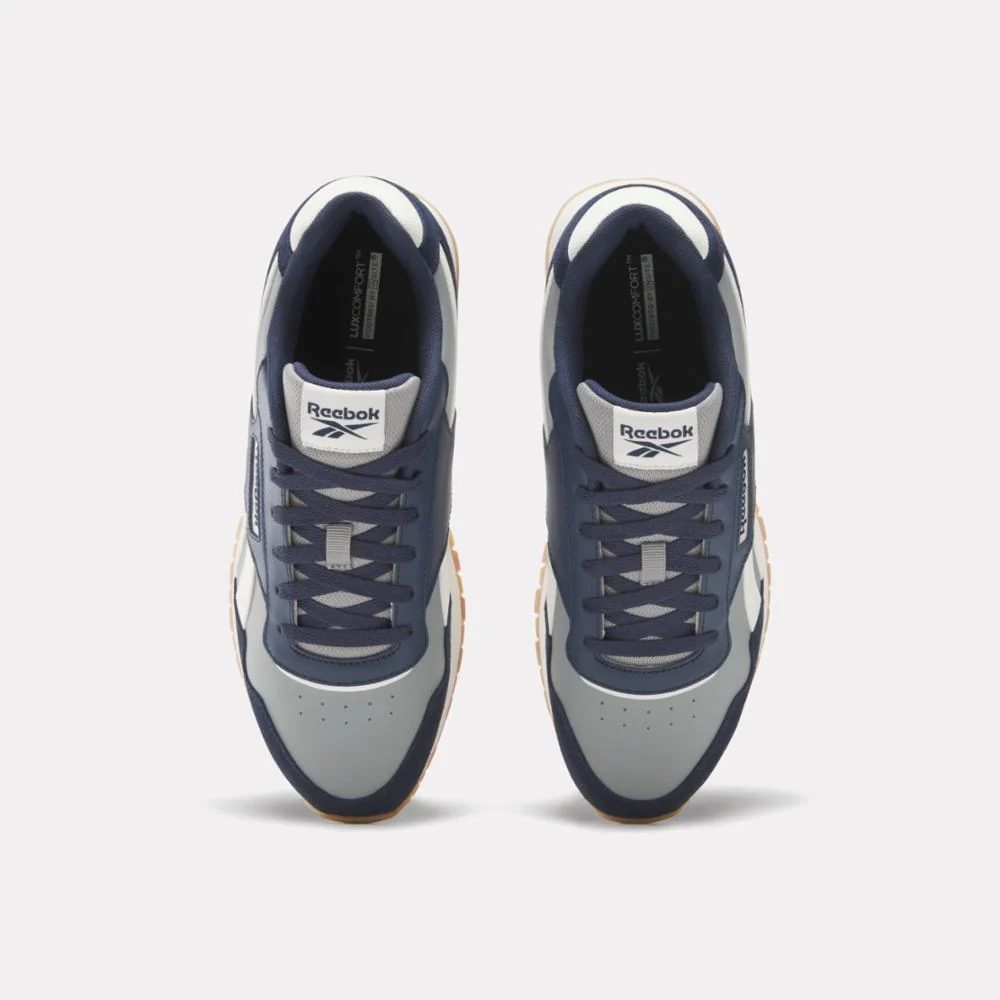 Reebok Footwear Men Reebok Glide Shoes GREY 3/CHALK/VECTOR NAVY - Image 5