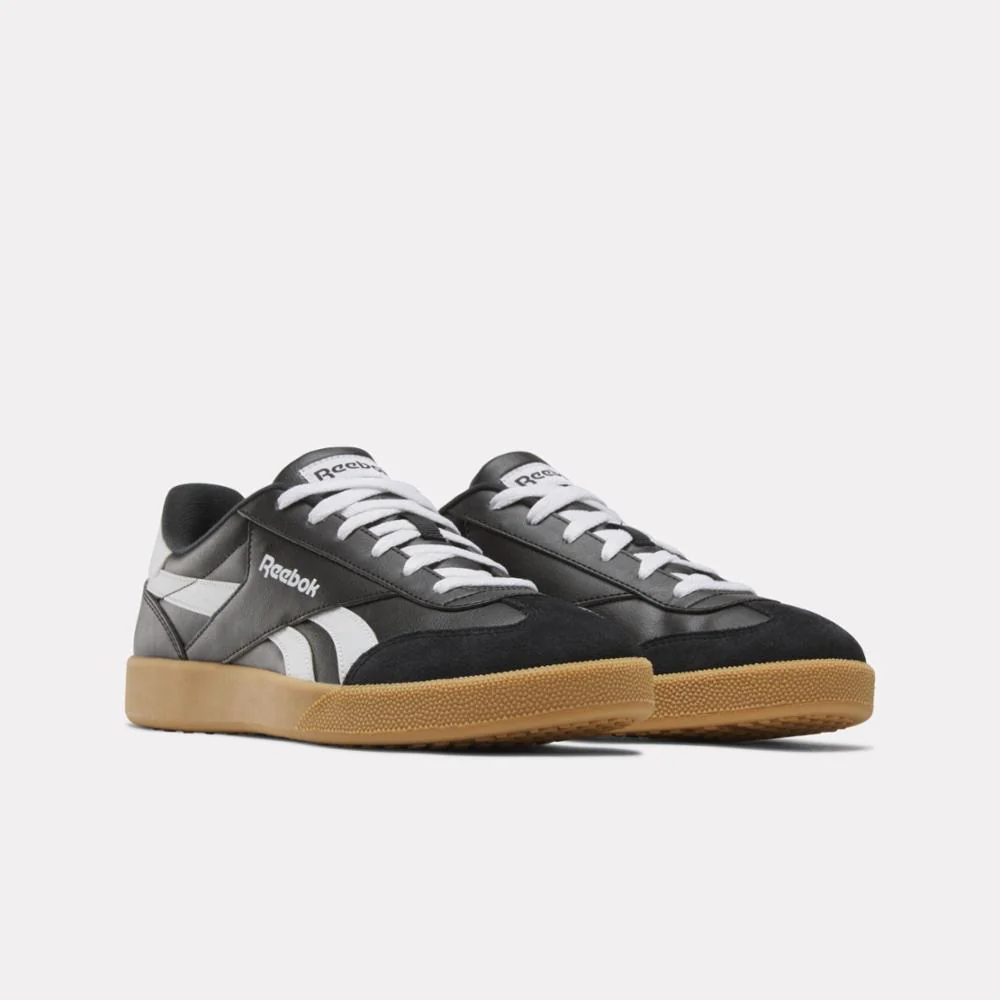 Reebok Footwear Men Reebok Smash Edge Shoes BLACK/WHITE/GUM - Image 2