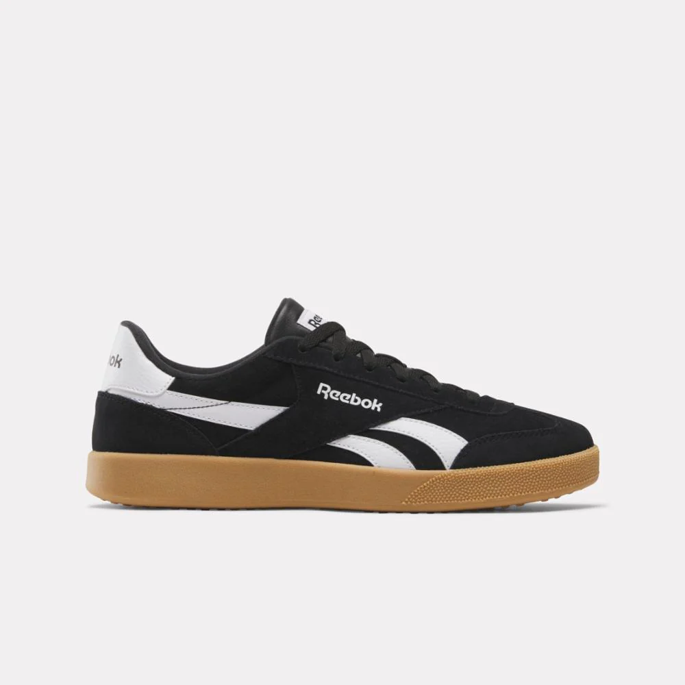 Reebok Footwear Men Reebok Smash Edge Shoes BLACK/WHITE/GUM