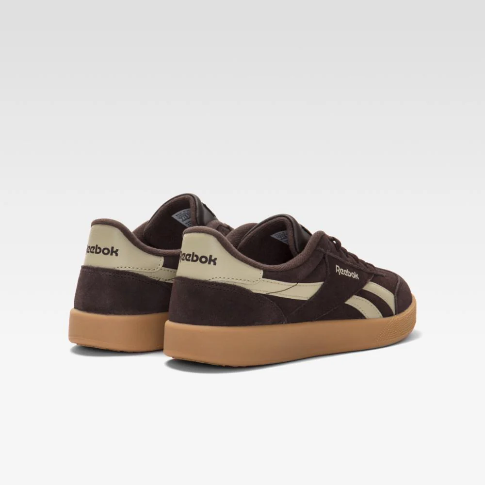 Reebok Footwear Men Reebok Smash Edge Shoes DARKBROWN/CLASSICBEIGE/GUM1 - Image 4