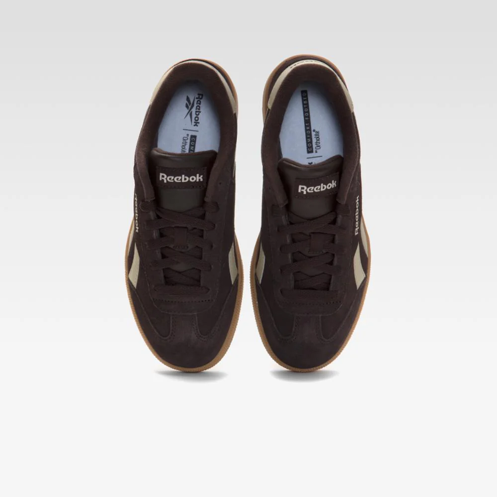 Reebok Footwear Men Reebok Smash Edge Shoes DARKBROWN/CLASSICBEIGE/GUM1 - Image 6
