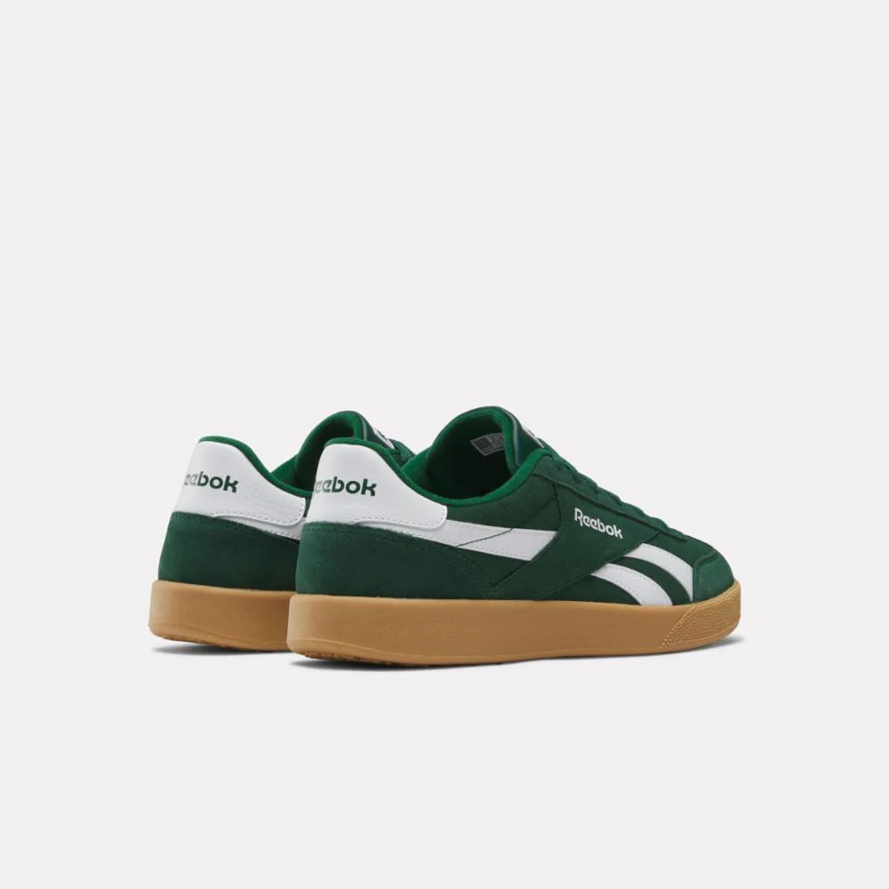 Reebok Footwear Men Reebok Smash Edge Shoes DARKGREEN/WHITE/GUM - Image 3