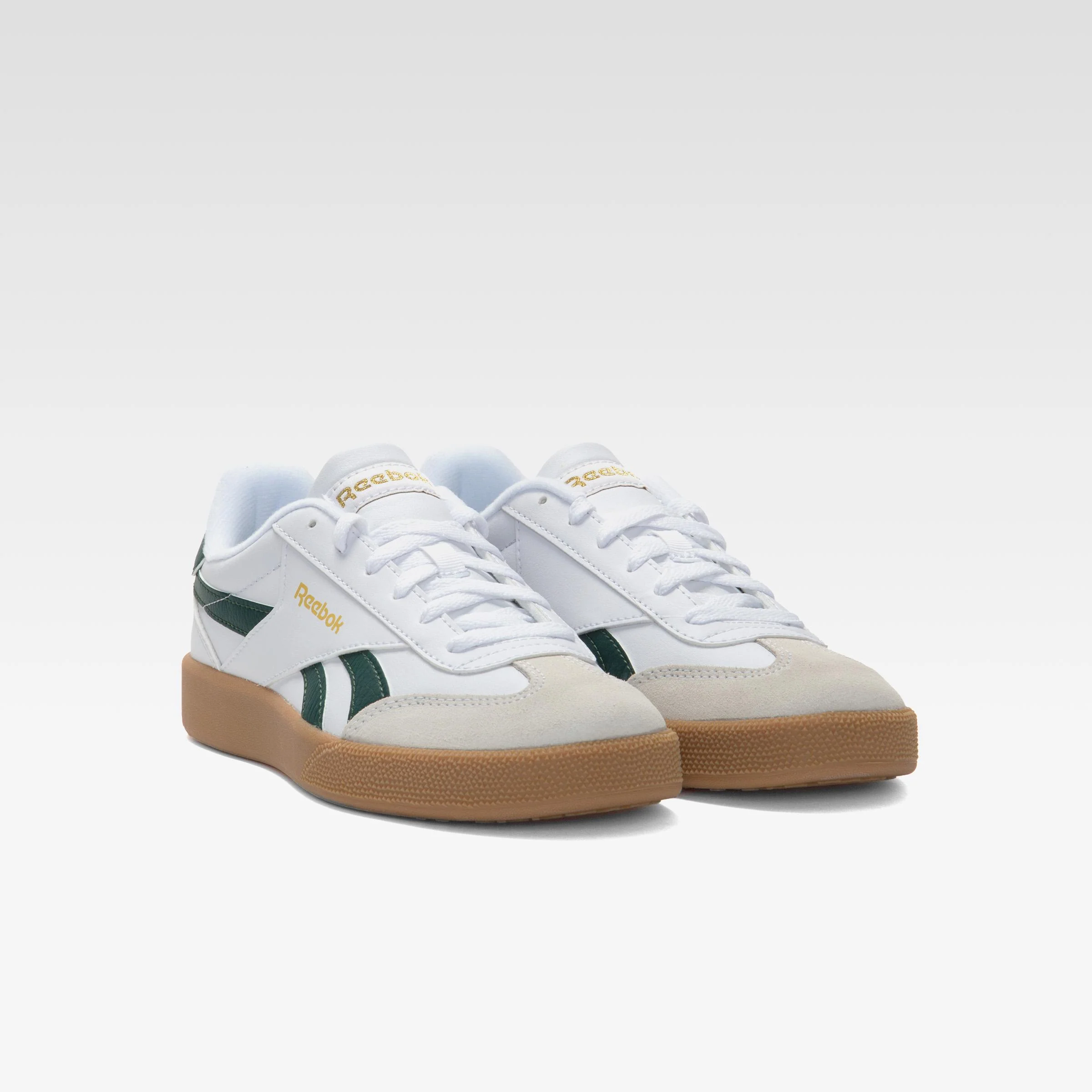 Reebok Footwear Men Reebok Smash Edge Shoes WHITE/COLLEGIATEGREEN/GUM1 - Image 3