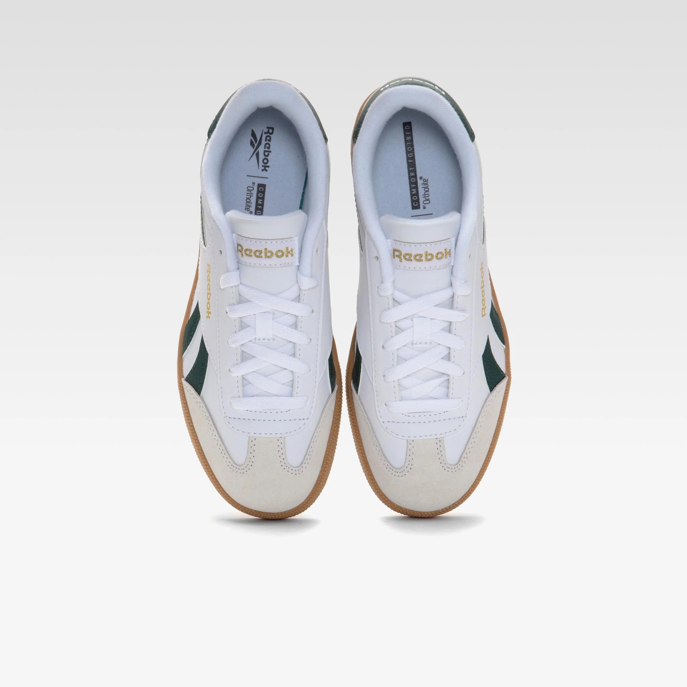 Reebok Footwear Men Reebok Smash Edge Shoes WHITE/COLLEGIATEGREEN/GUM1 - Image 6