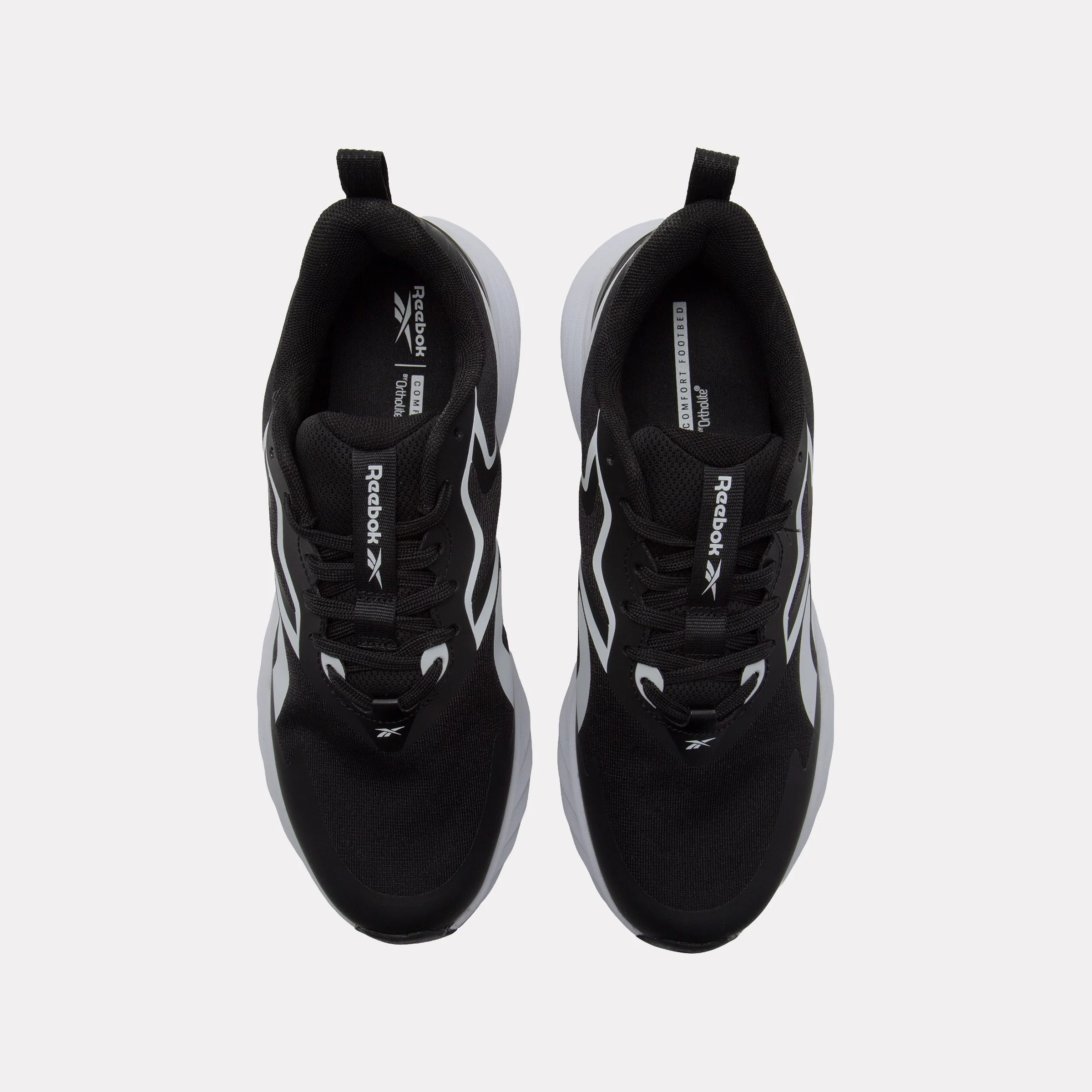 REEBOK FOOTWEAR MEN Reebok Verse Shoes BLACK/WHITE/WHITE - Image 5