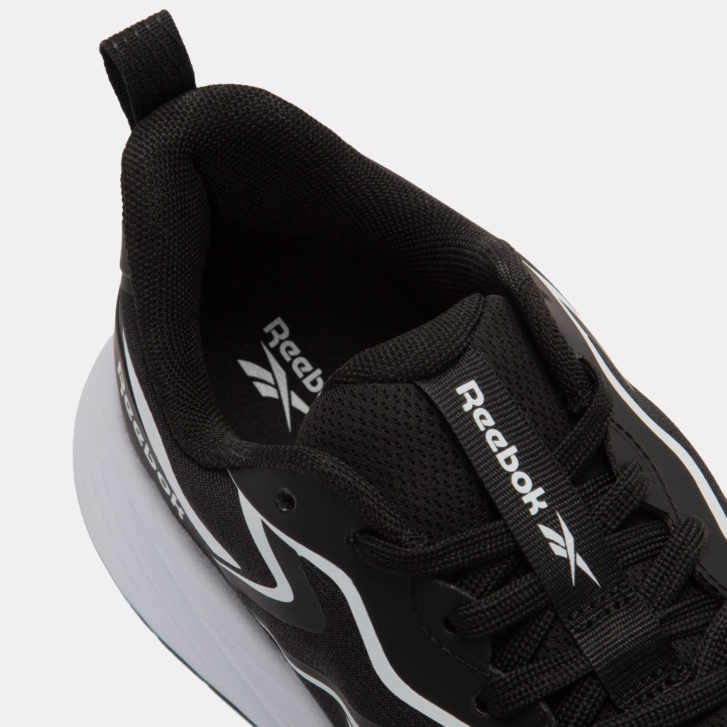 REEBOK FOOTWEAR MEN Reebok Verse Shoes BLACK/WHITE/WHITE - Image 6