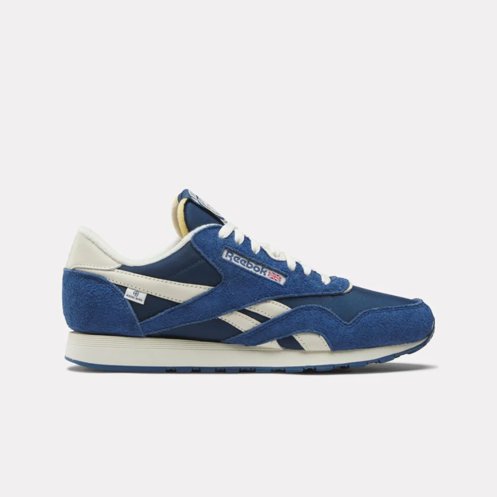 Reebok Footwear Men Reebok x ANINE BING Classic Nylon Shoes HERITAGENAVY/CLASSICWHT/CHALK