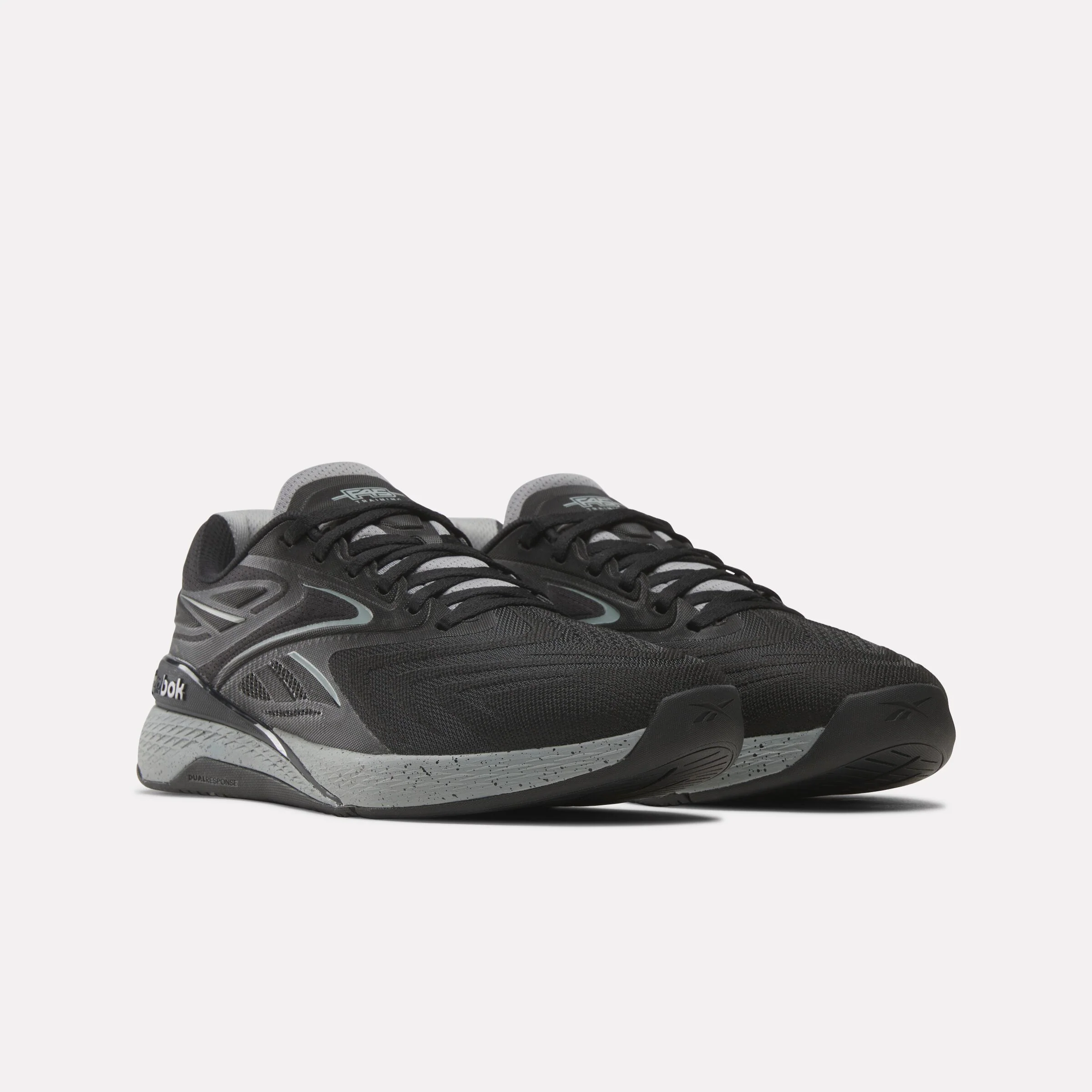 REEBOK FOOTWEAR MEN Reebok x F45 Nano X5 Edge Shoes BLACK/GREY - Image 2