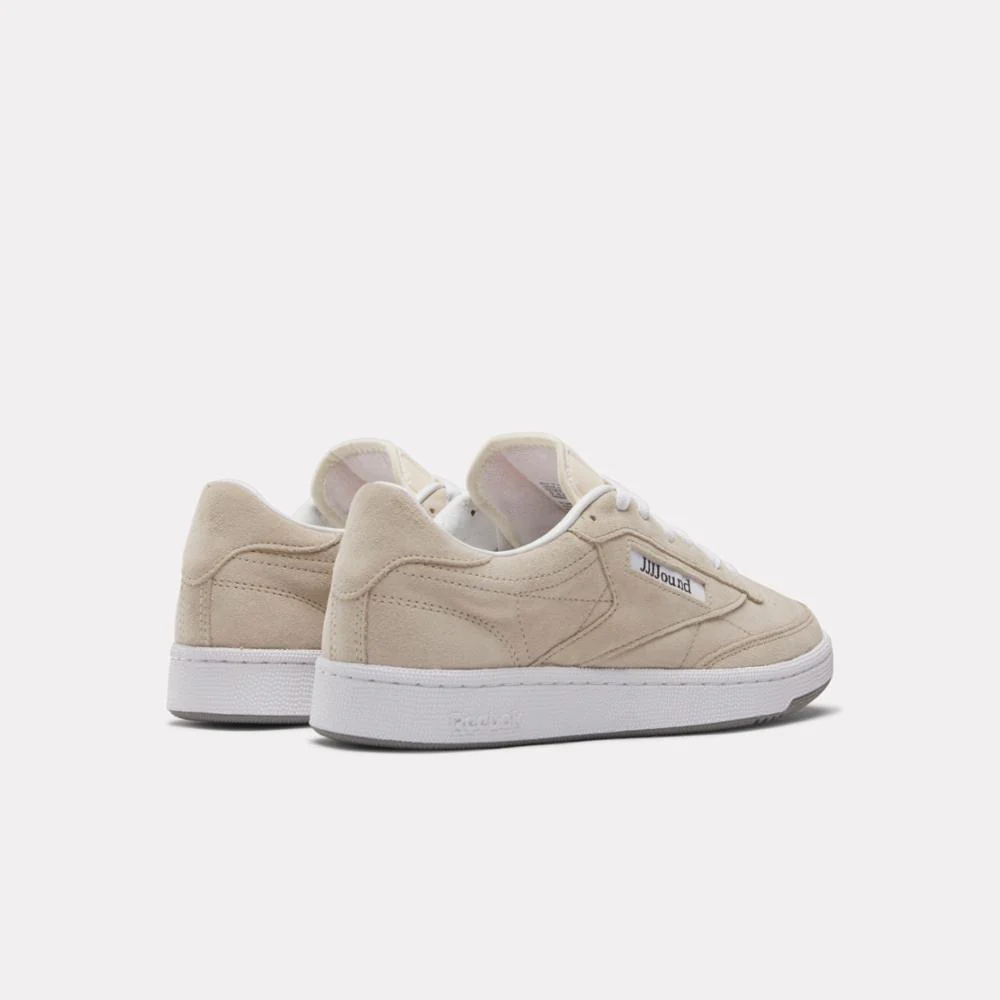 Reebok Footwear Men Reebok x JJJJound Club C 85 Shoes CORK/FTWWHT/SPAGRY - Image 3