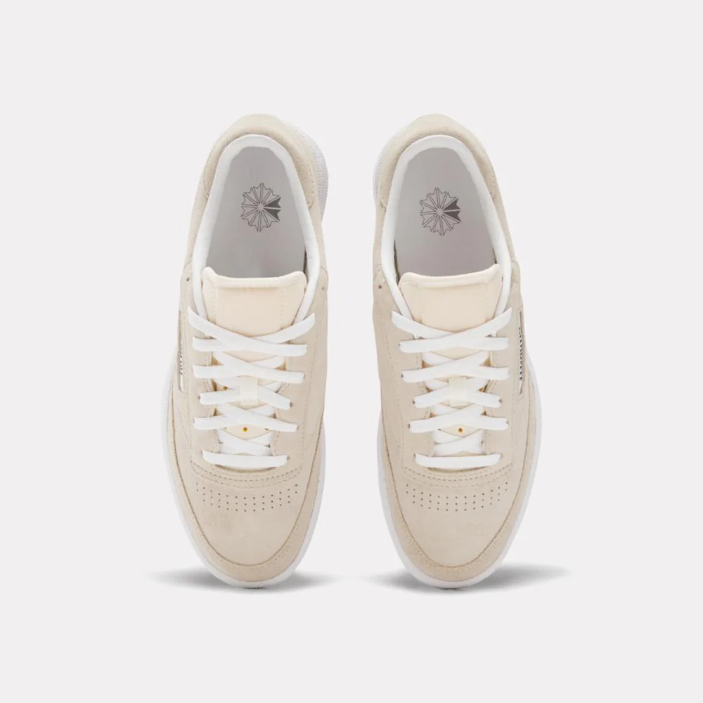 Reebok Footwear Men Reebok x JJJJound Club C 85 Shoes CORK/FTWWHT/SPAGRY - Image 7
