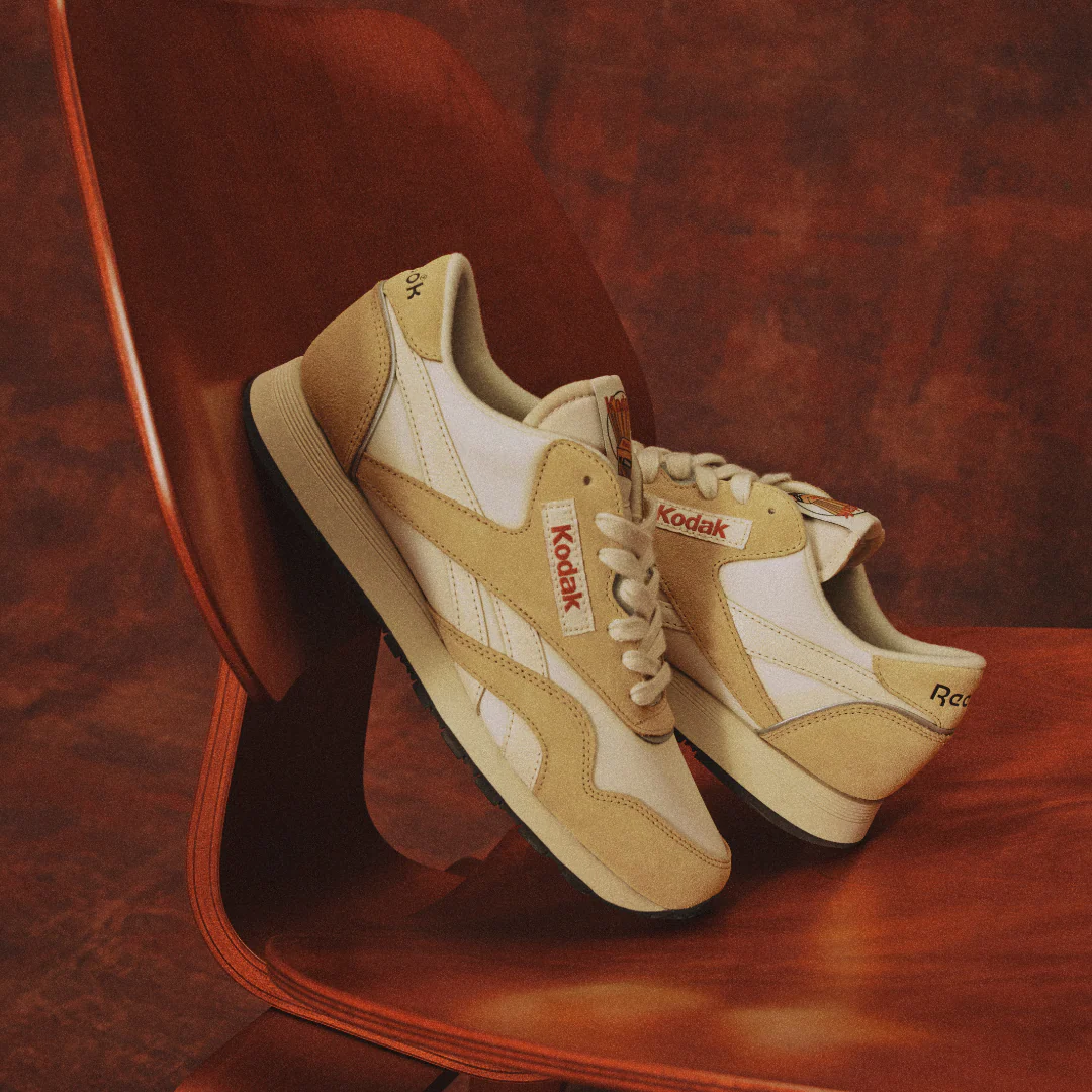 Reebok Footwear Men Reebok x Kodak Classic Nylon Shoes YELLOW/CREAM/RED - Image 2