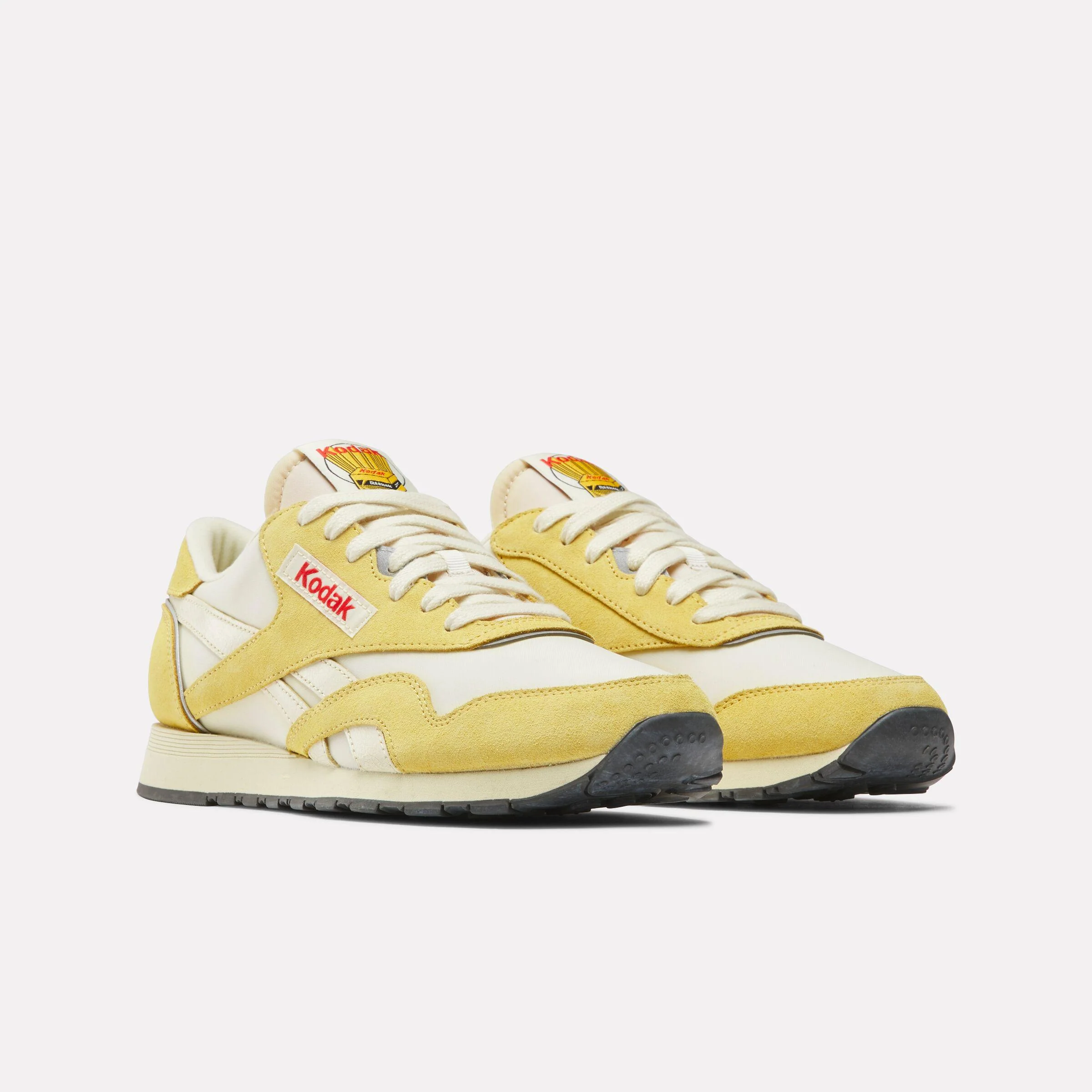 Reebok Footwear Men Reebok x Kodak Classic Nylon Shoes YELLOW/CREAM/RED - Image 4