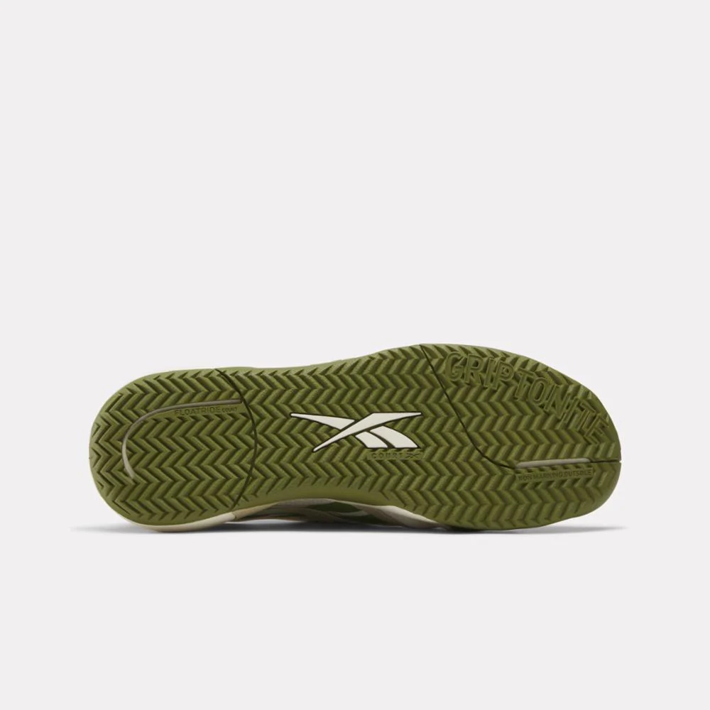 Reebok Footwear Men Reebok x Recess Nano Court Shoes CHALK/BEIGE/GREEN - Image 5