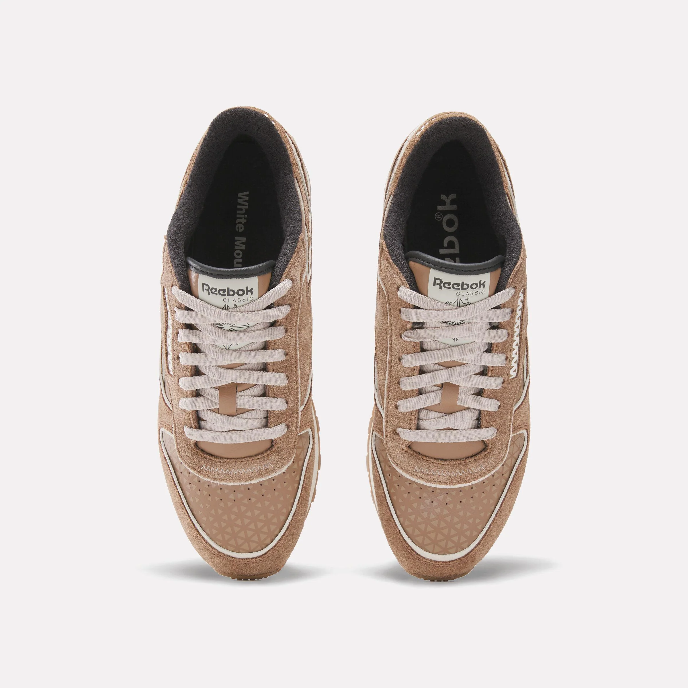 Reebok Footwear Men Reebok x White Mountaineering Classic Leather Shoes BROWN/BROWN/BROWN - Image 5