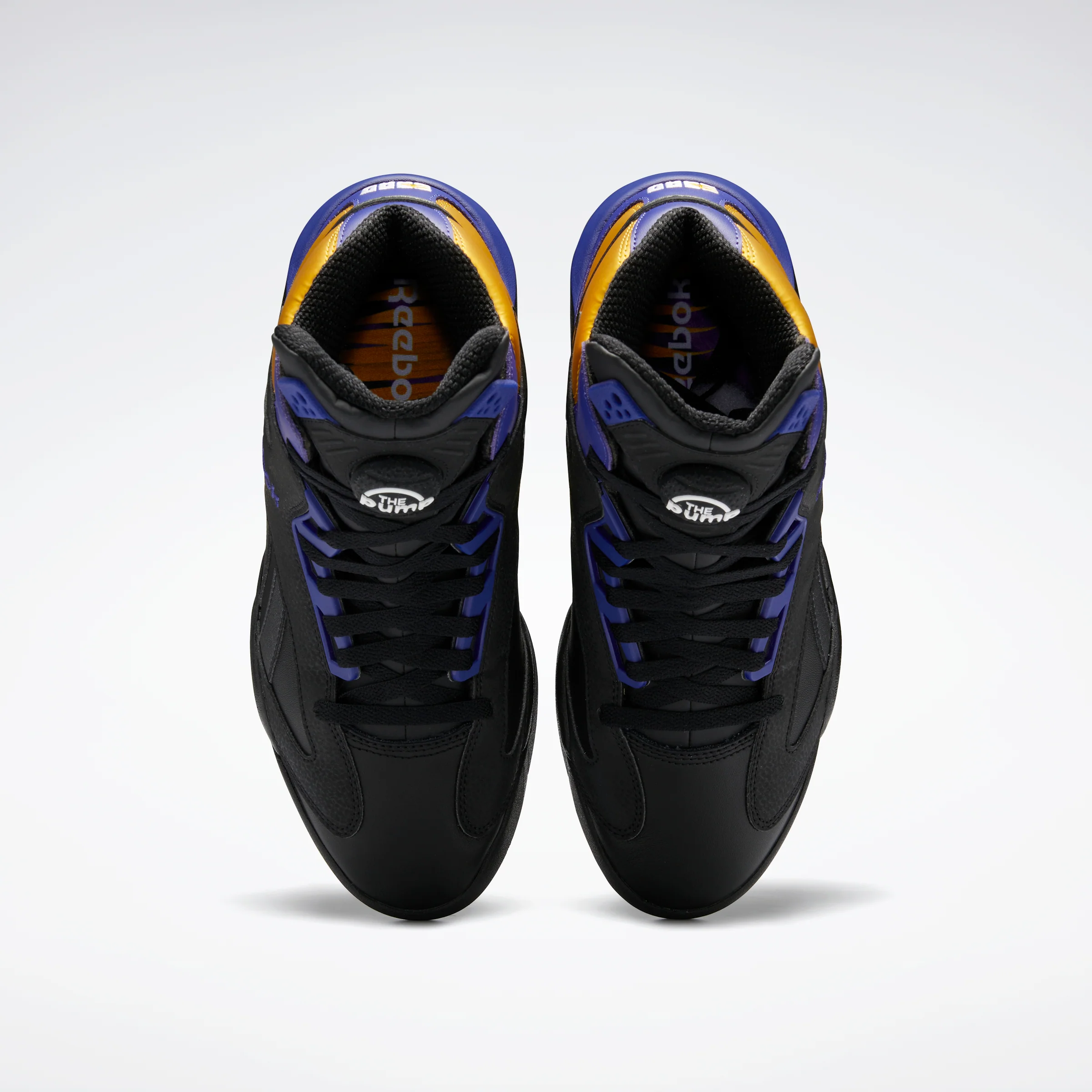 Reebok Footwear Men Shaq Attaq Shoes Cblack/Bolprp/Cogold - Image 6