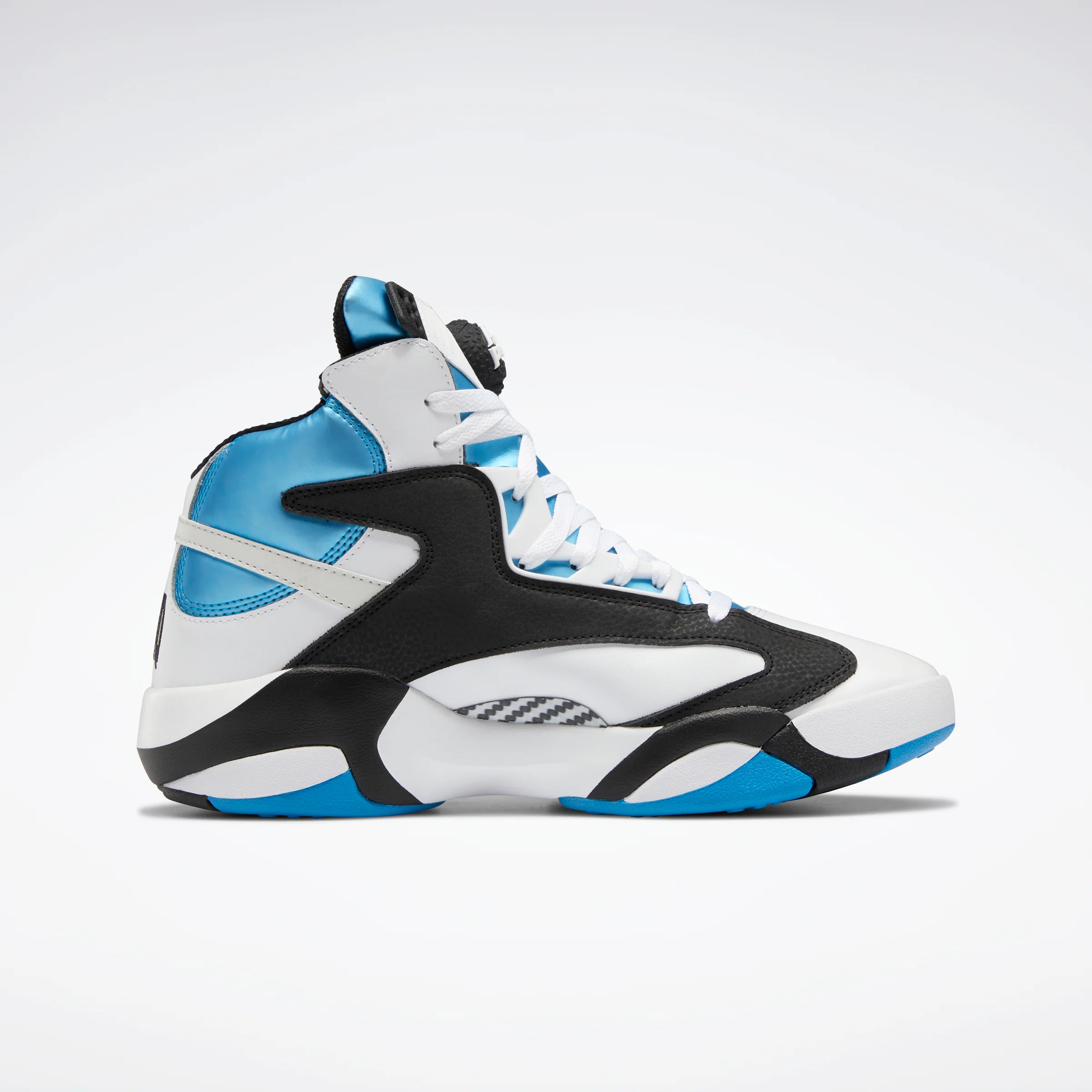Reebok Footwear Men Shaq Attaq Shoes Ftwwht/Cblack/Azure - Image 2