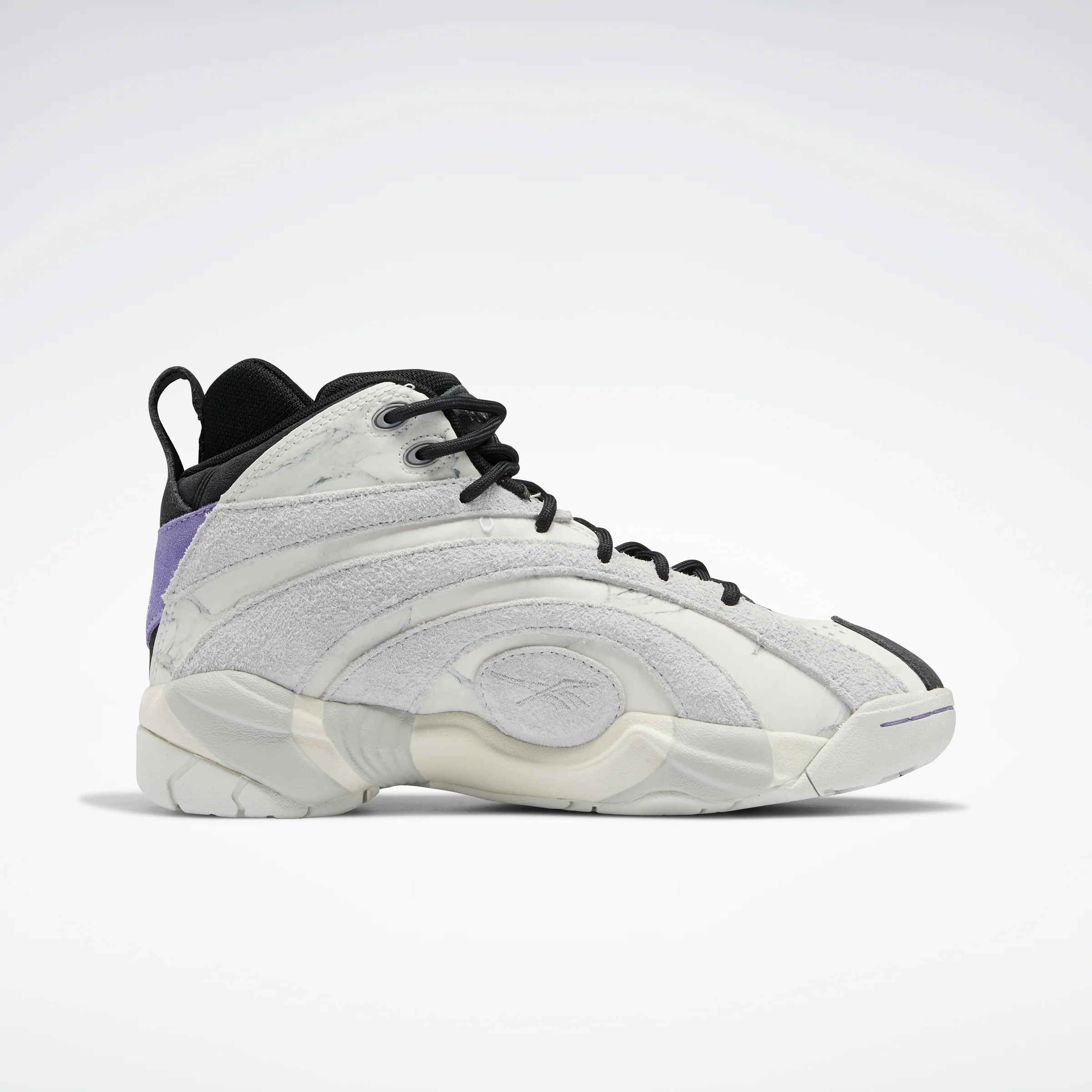 Reebok Footwear Men Shaqnosis Shoes Chalk/Nghblk/Pugry2 - Image 2