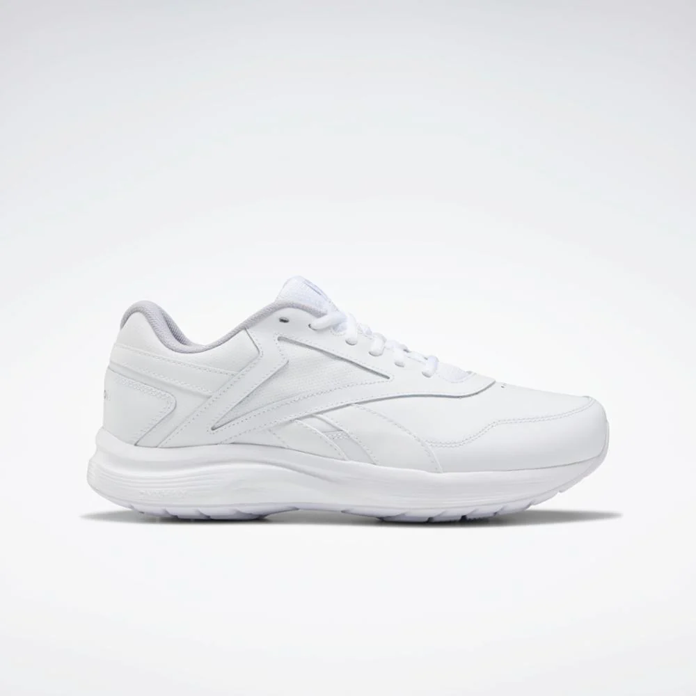 Reebok Footwear Men Walk Ultra 7 DMX Max Extra Wide Shoes WHITE/CDGRY2/CROYAL