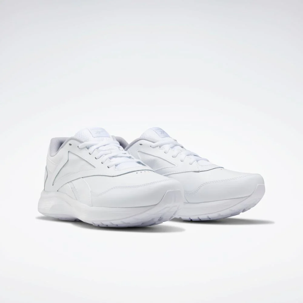 Reebok Footwear Men Walk Ultra 7 DMX Max Extra Wide Shoes WHITE/CDGRY2/CROYAL - Image 2