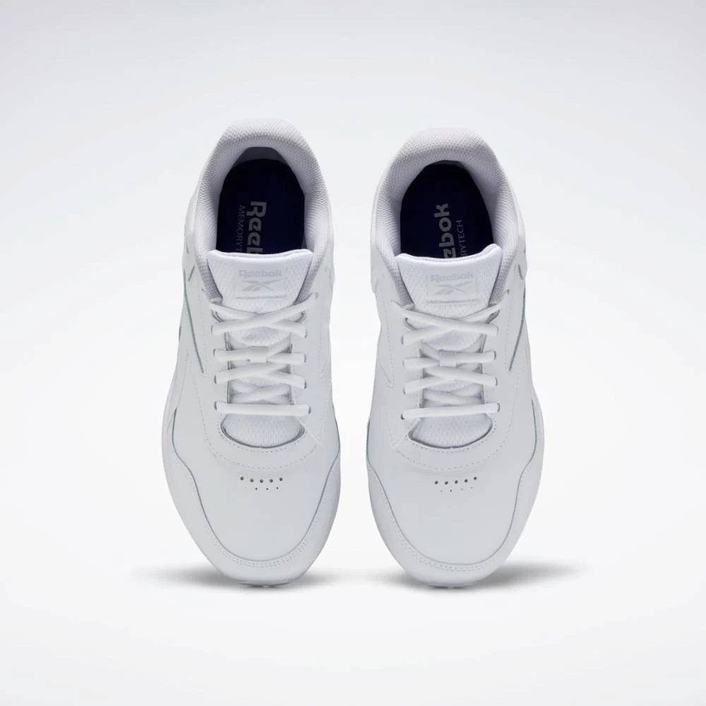 Reebok Footwear Men Walk Ultra 7 DMX Max Extra Wide Shoes WHITE/CDGRY2/CROYAL - Image 5