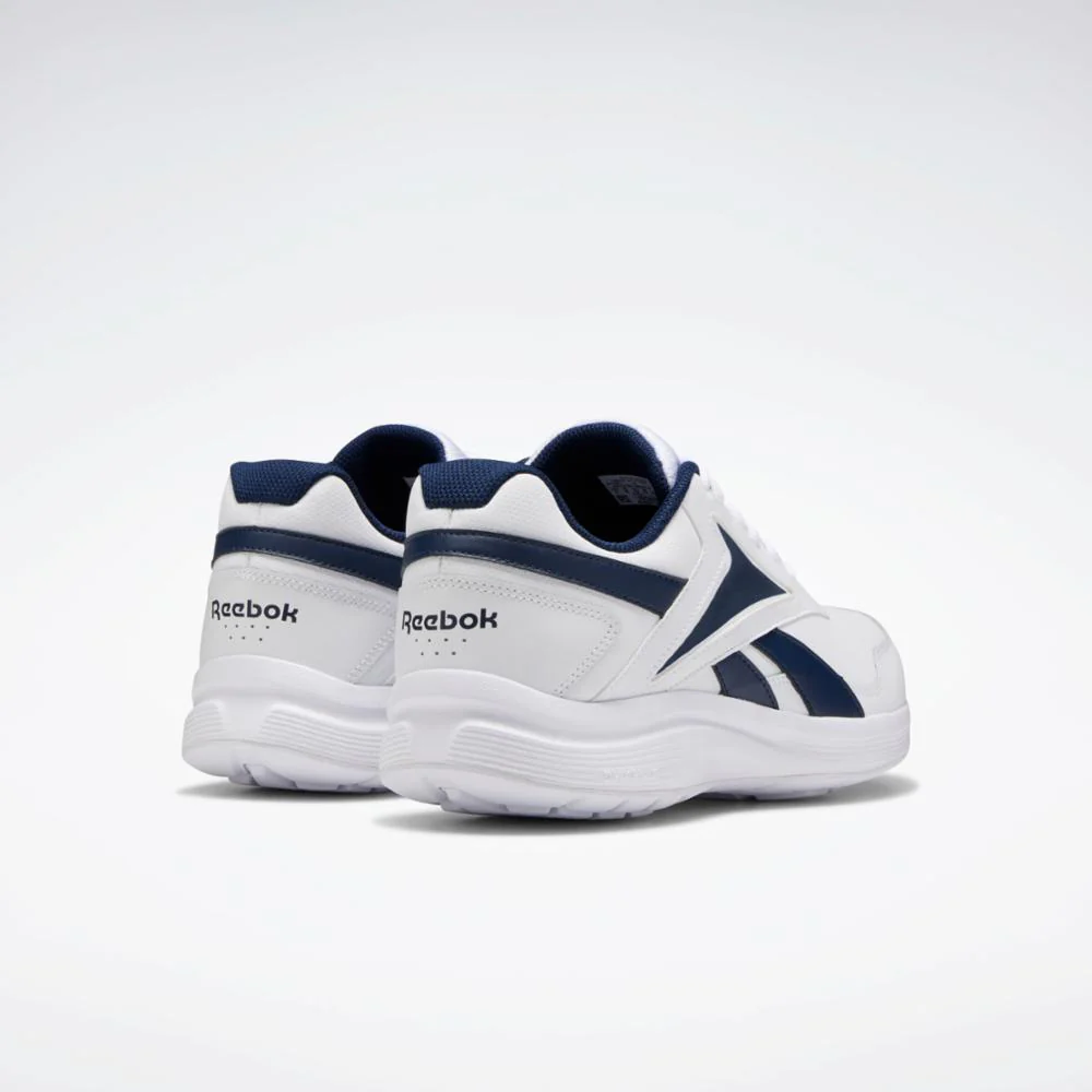 Reebok Footwear Men Walk Ultra 7 DMX MAX Men's Shoes WHITE/CONAVY/CROYAL - Image 4