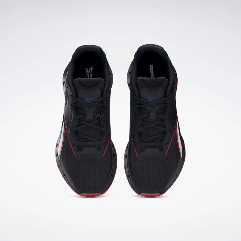 Reebok Footwear Men Zig Dynamica 4 Shoes CBLACK/VECRED/VECBLU - Image 6