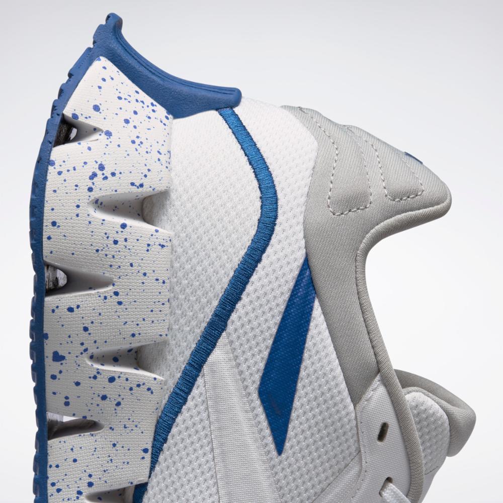 Reebok Footwear Men Zig Dynamica 4 Shoes FTWWHT/VECBLU/PUGRY3 - Image 7