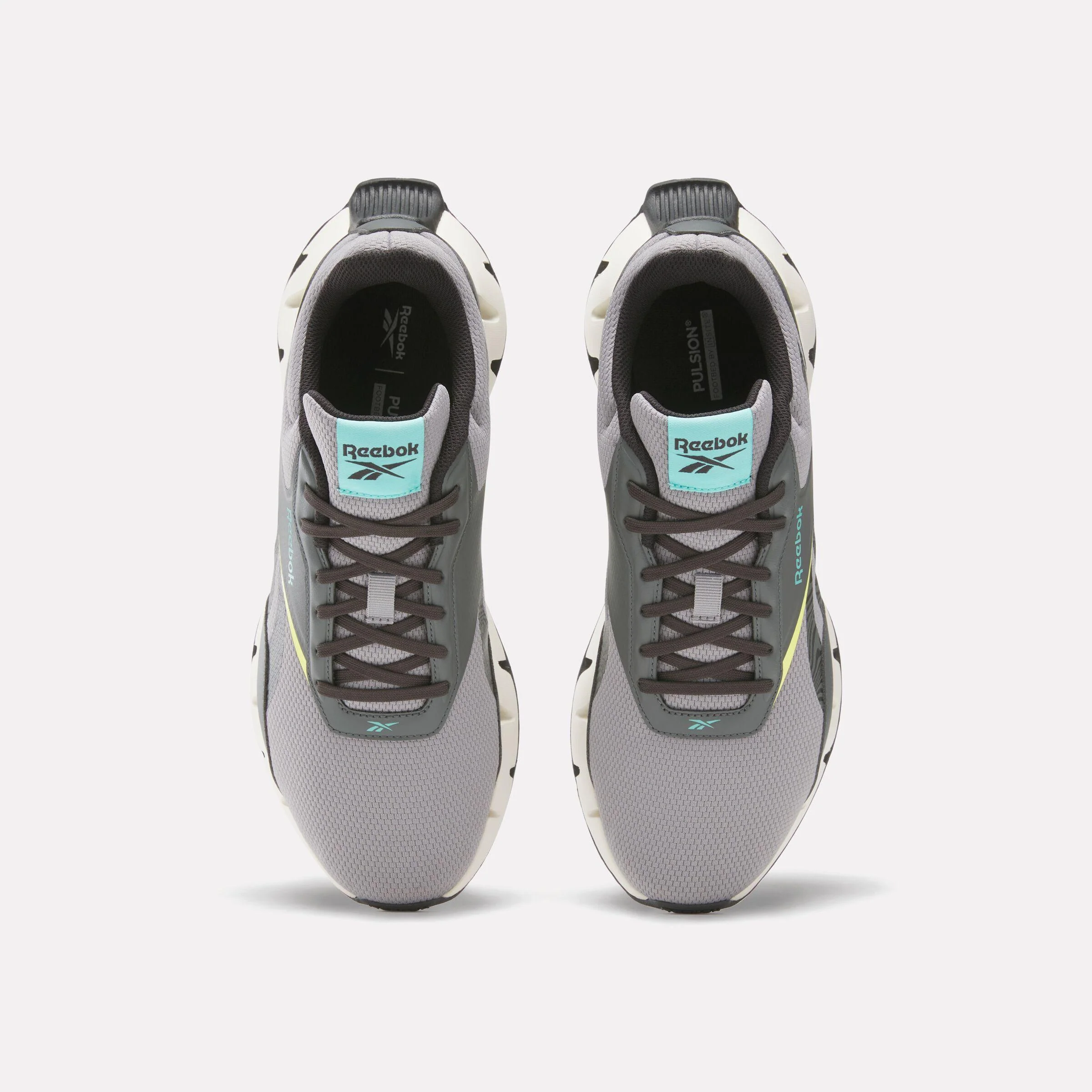 Reebok Footwear Men Zig Dynamica STR Shoes GREY 3/VINTAGE CHALK/GREY 5 - Image 5