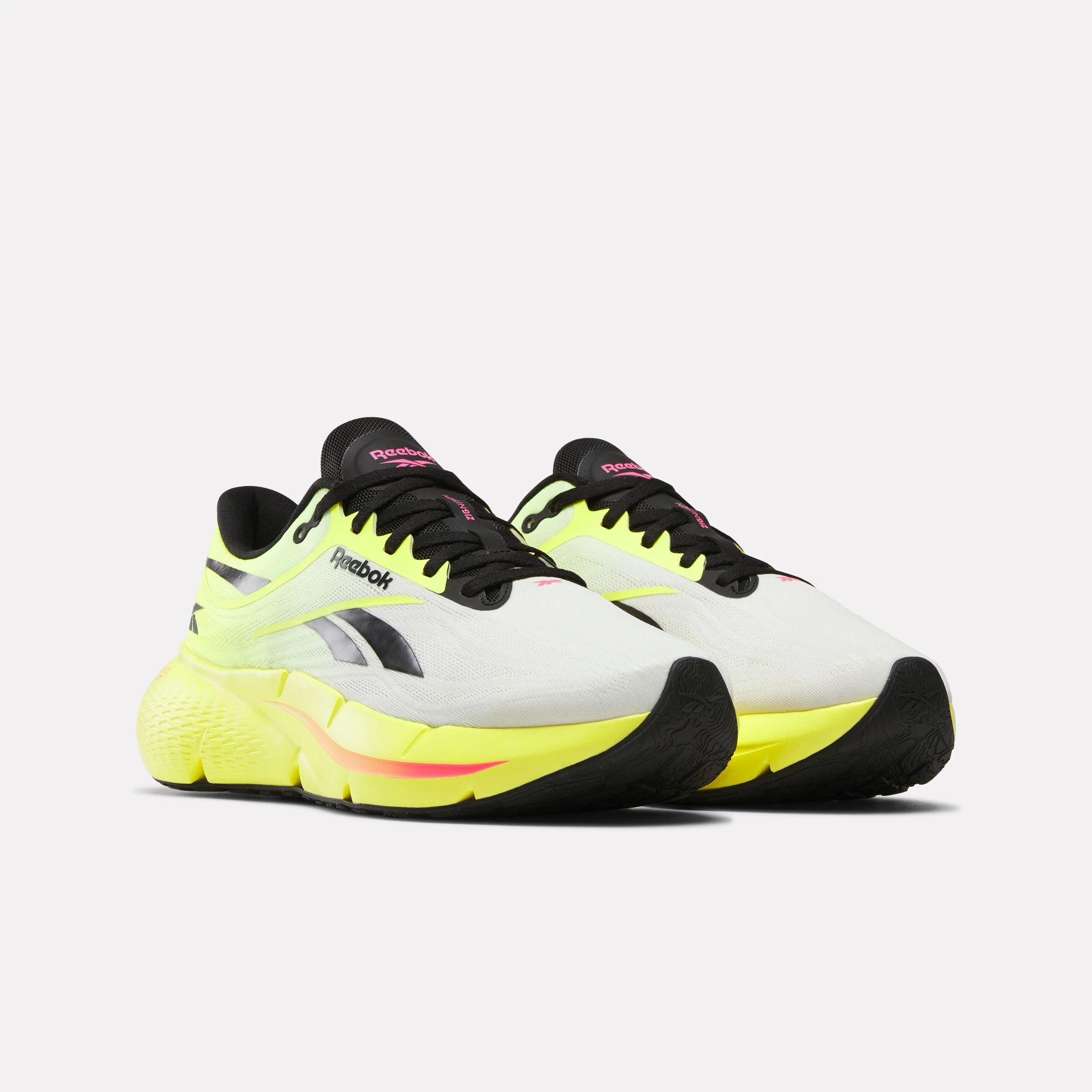 Reebok Footwear Men Zignition Running Shoes BLACK/ELECTRIC YELLOW - Image 2