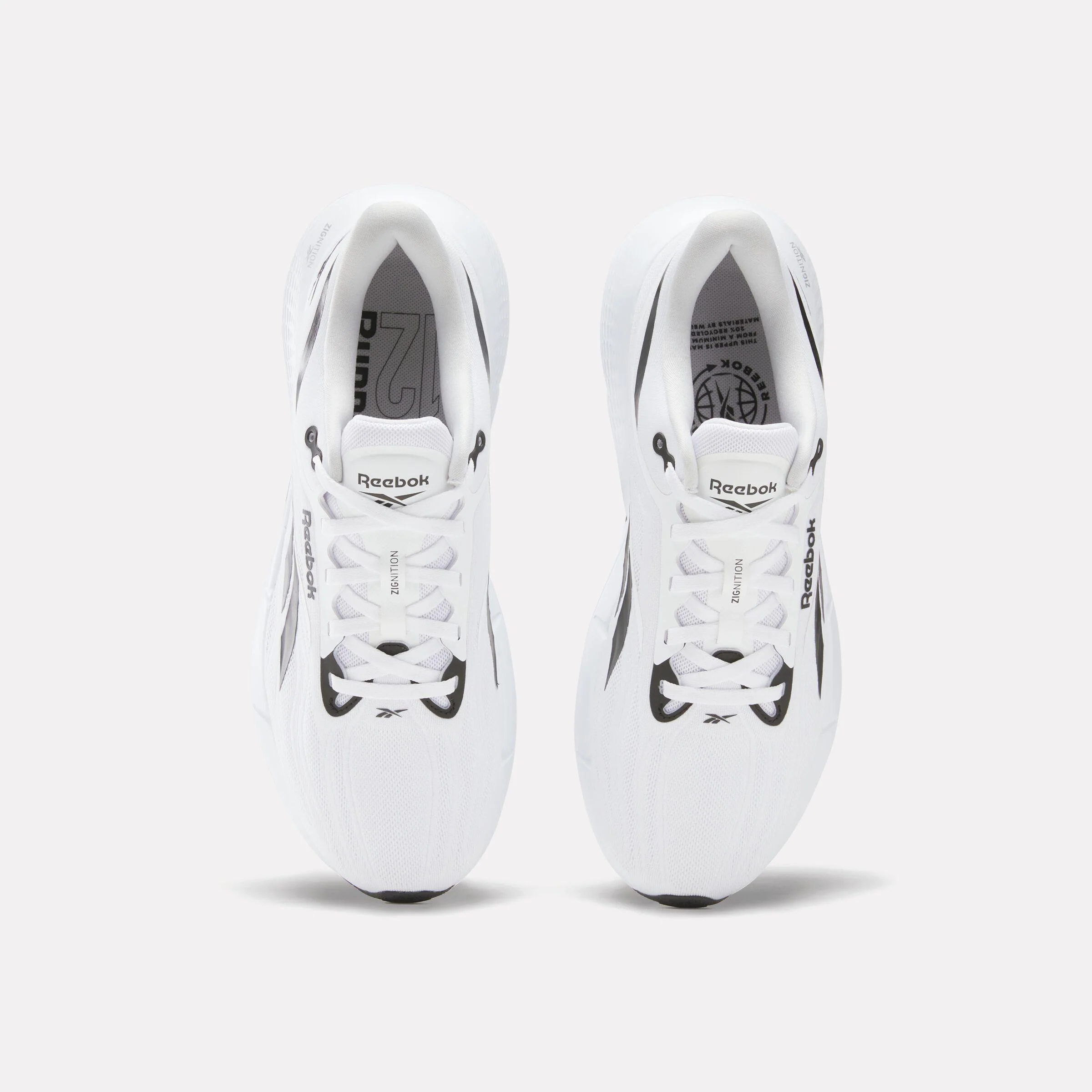 Reebok Footwear Men Zignition Running Shoes WHITE/BLACK - Image 5