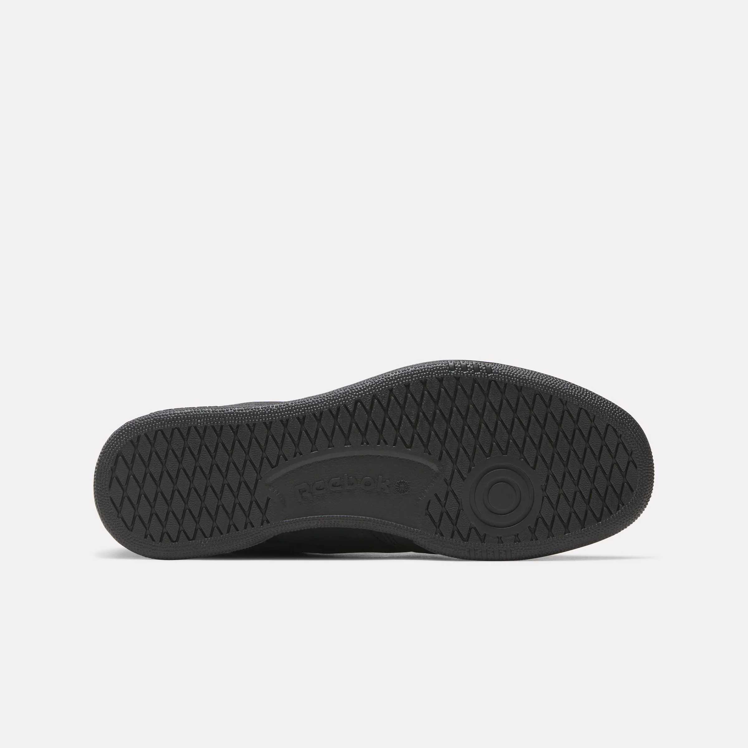 REEBOK FOOTWEAR UNISEX Club C 85 Vintage Shoes - 40th Anniversary BLACK/WASHEDBLACK/TREKGREY - Image 4