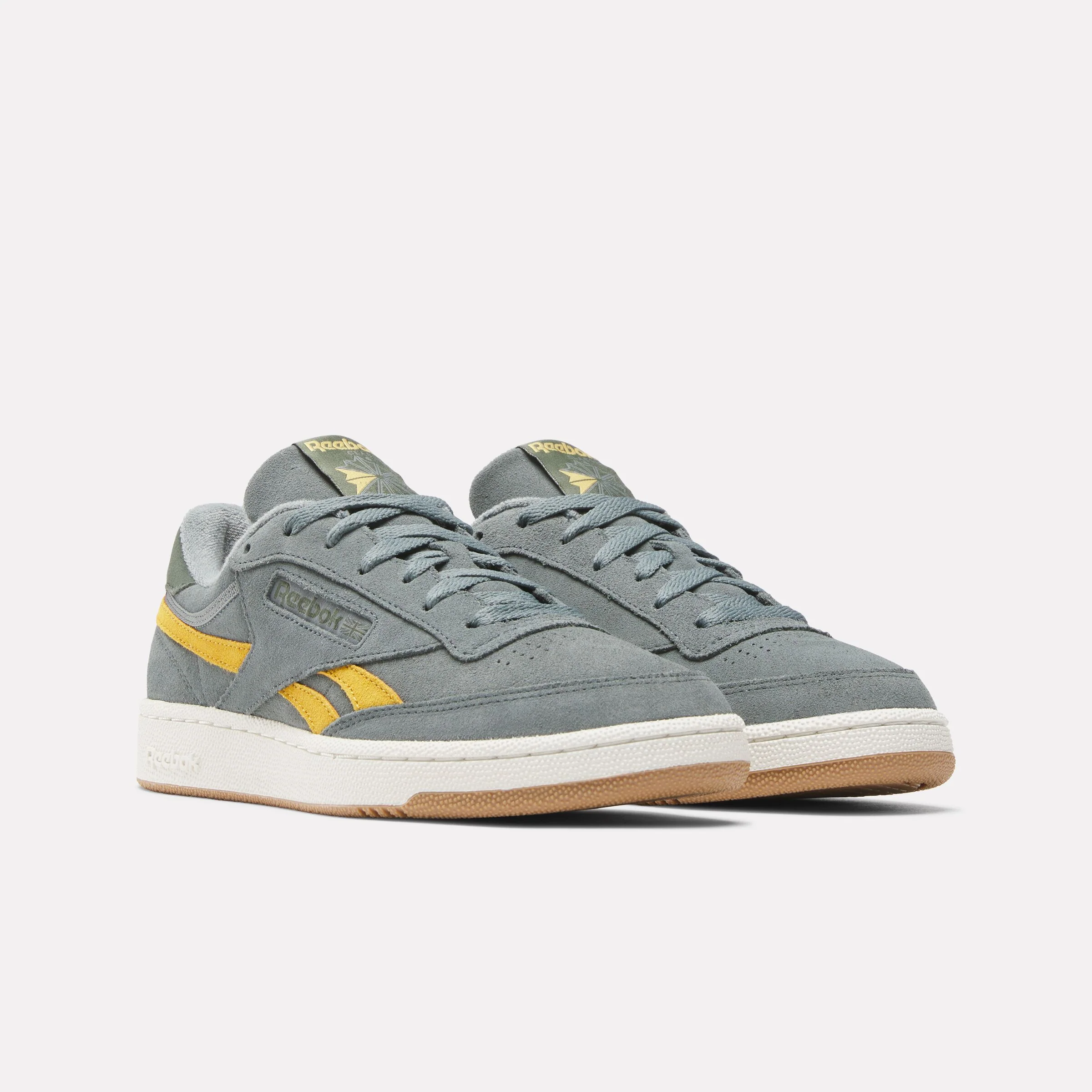 REEBOK FOOTWEAR UNISEX Club C Revenge Shoes DARKFOG/GRITGOLD/CHALK - Image 2