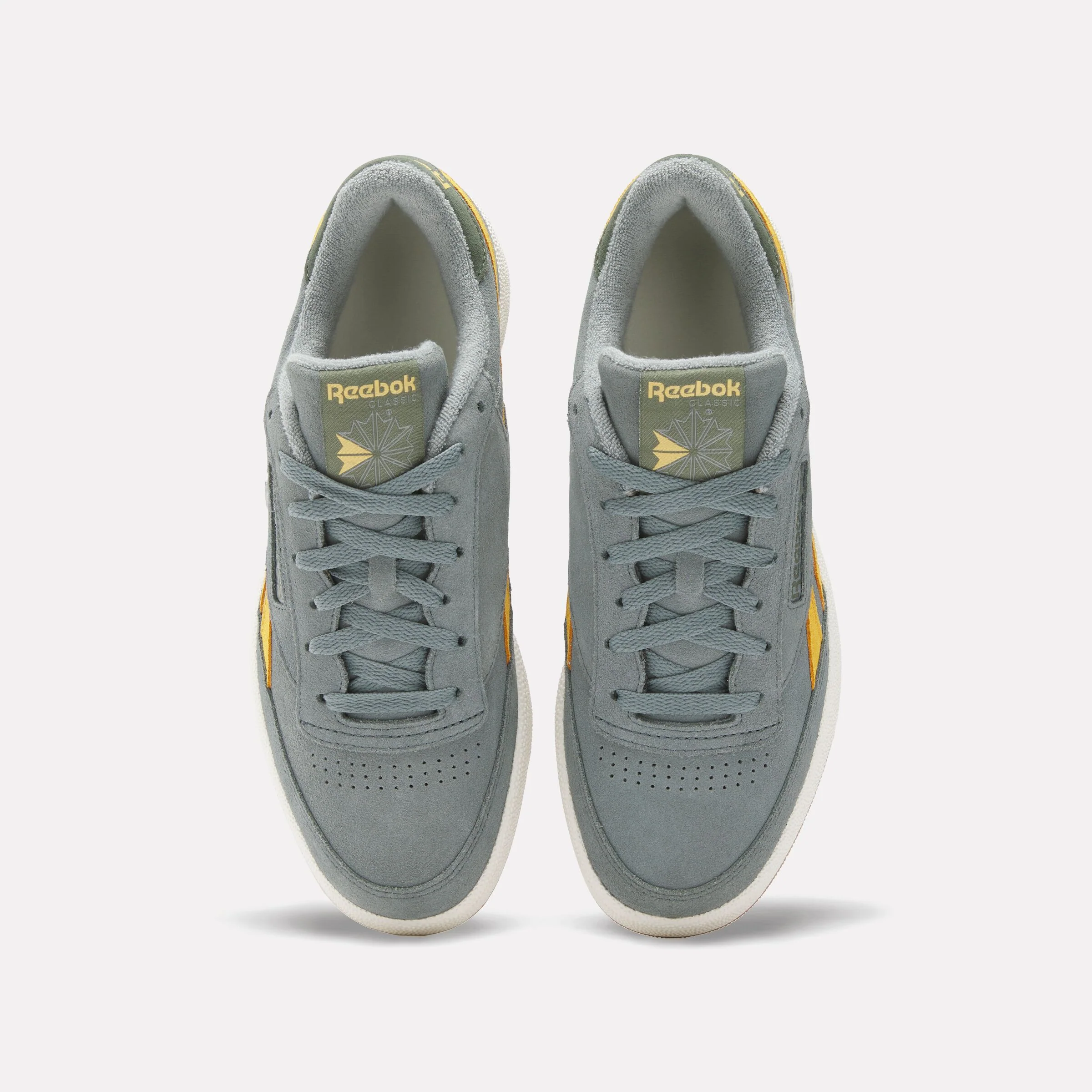 REEBOK FOOTWEAR UNISEX Club C Revenge Shoes DARKFOG/GRITGOLD/CHALK - Image 5