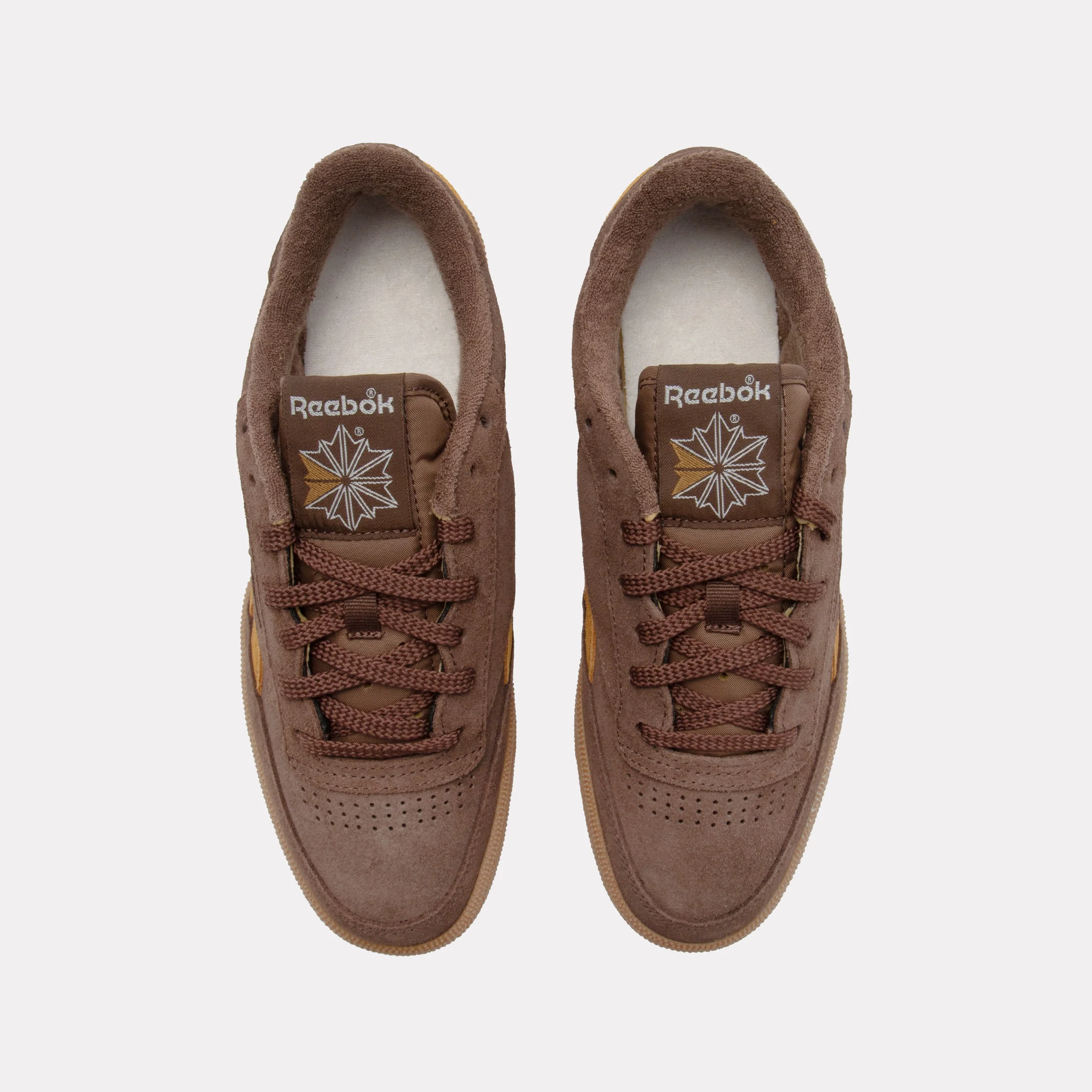 REEBOK FOOTWEAR UNISEX Club C Revenge Shoes SIMPLEBROWN/TROPHYGOLD/GUM - Image 5