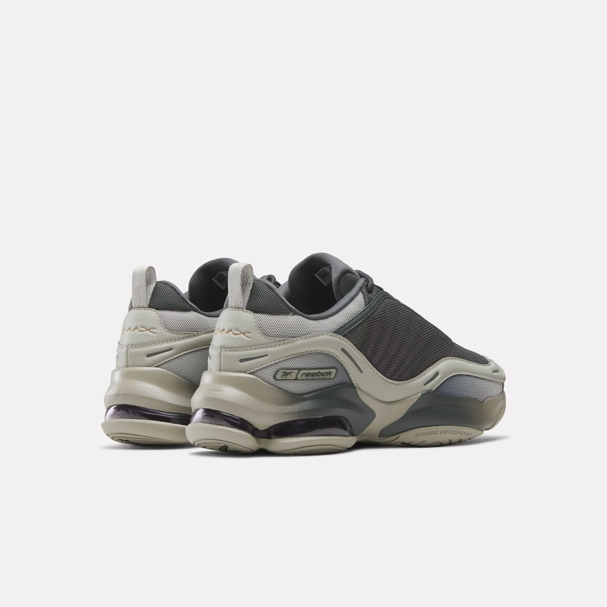 REEBOK FOOTWEAR UNISEX DMX Series 3000 Shoes GREY/GREY/DREAMPURPLE - Image 3