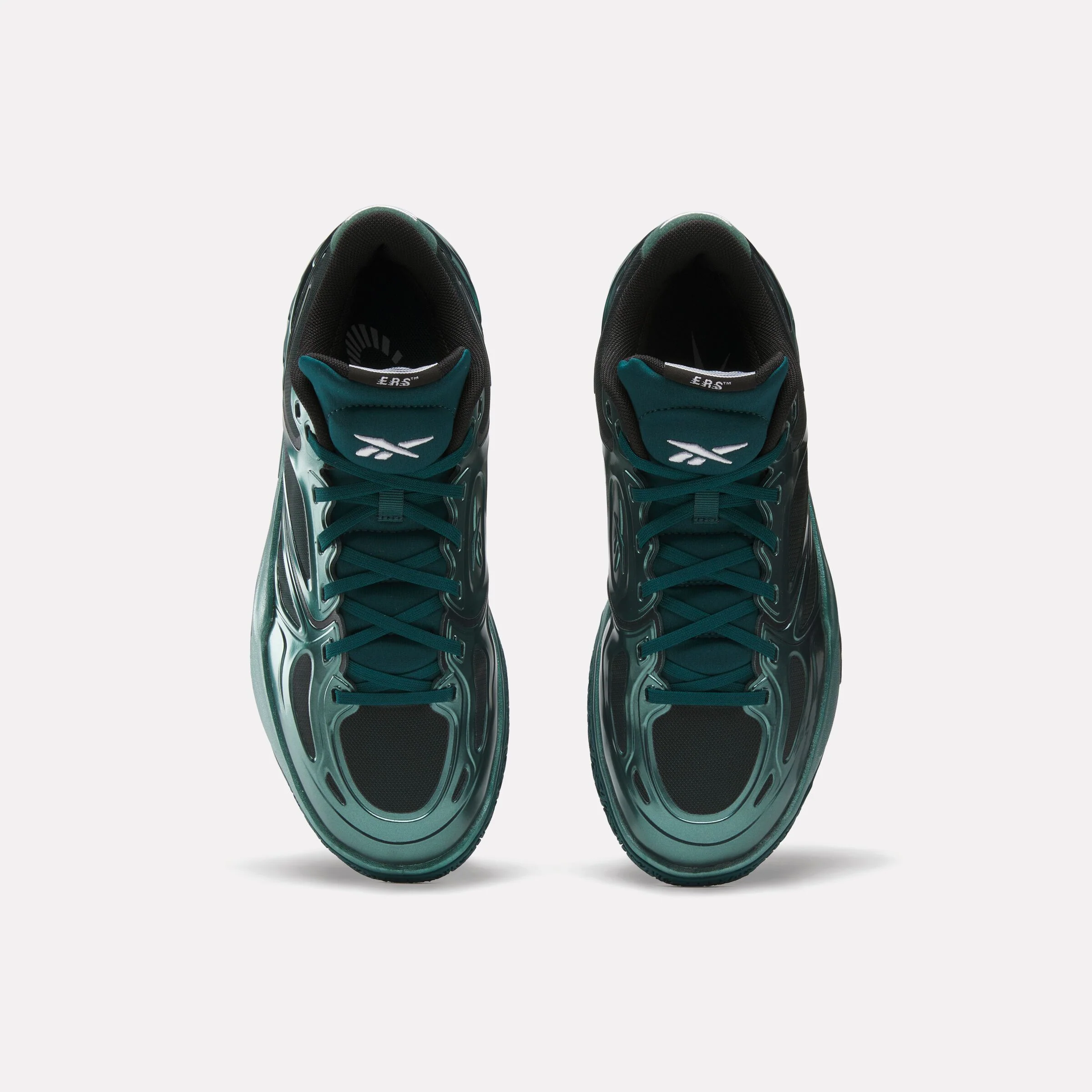 REEBOK FOOTWEAR UNISEX Engine A Basketball Shoes METAL GREEN/METAL GREEN/BLACK - Image 5