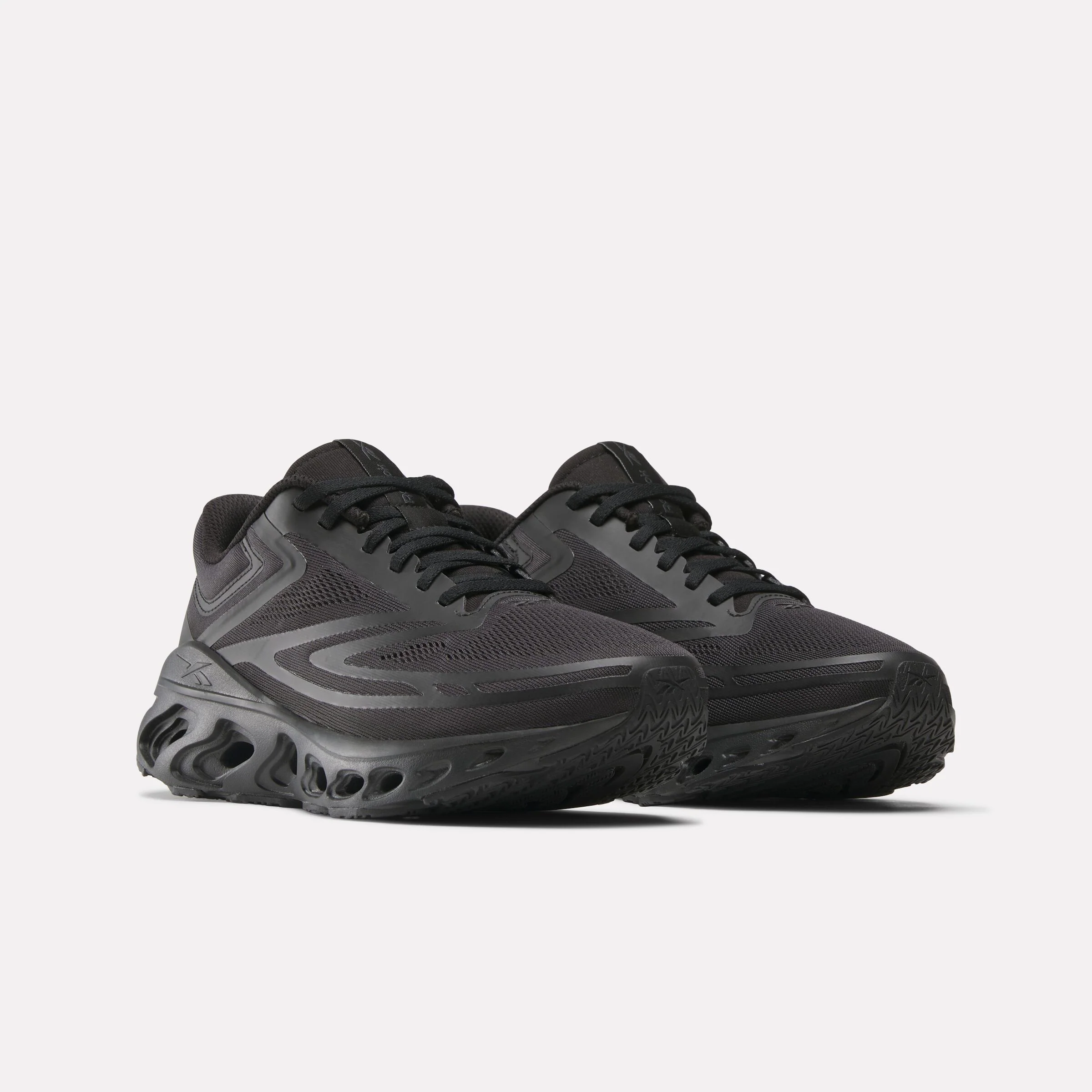 REEBOK FOOTWEAR UNISEX Fuel Flex Run Shoes BLACK/WASHED BLACK/WHITE - Image 2