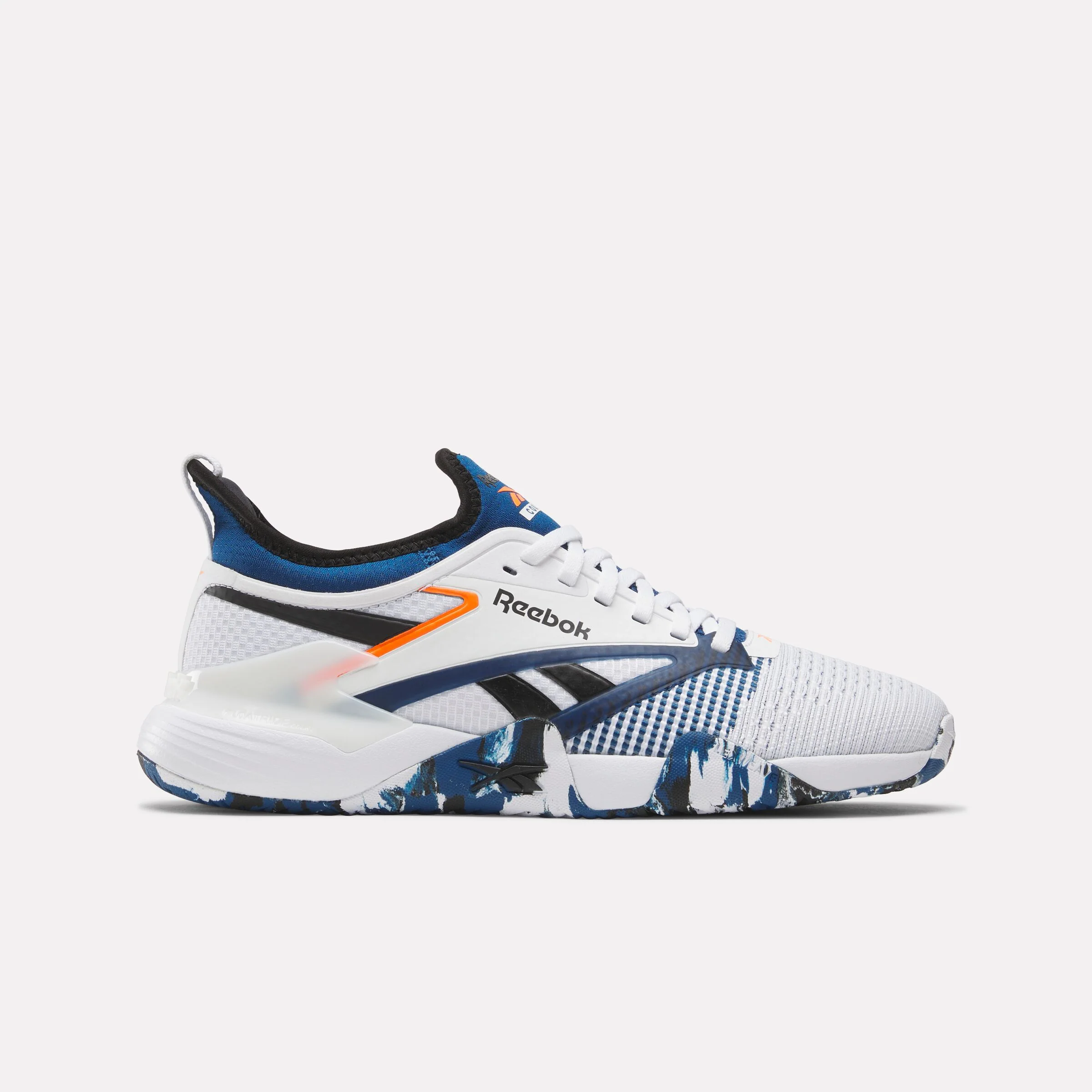 REEBOK FOOTWEAR UNISEX Nano Court Shoes FTWR WHITE/BLACK/ATHLETIC BLUE