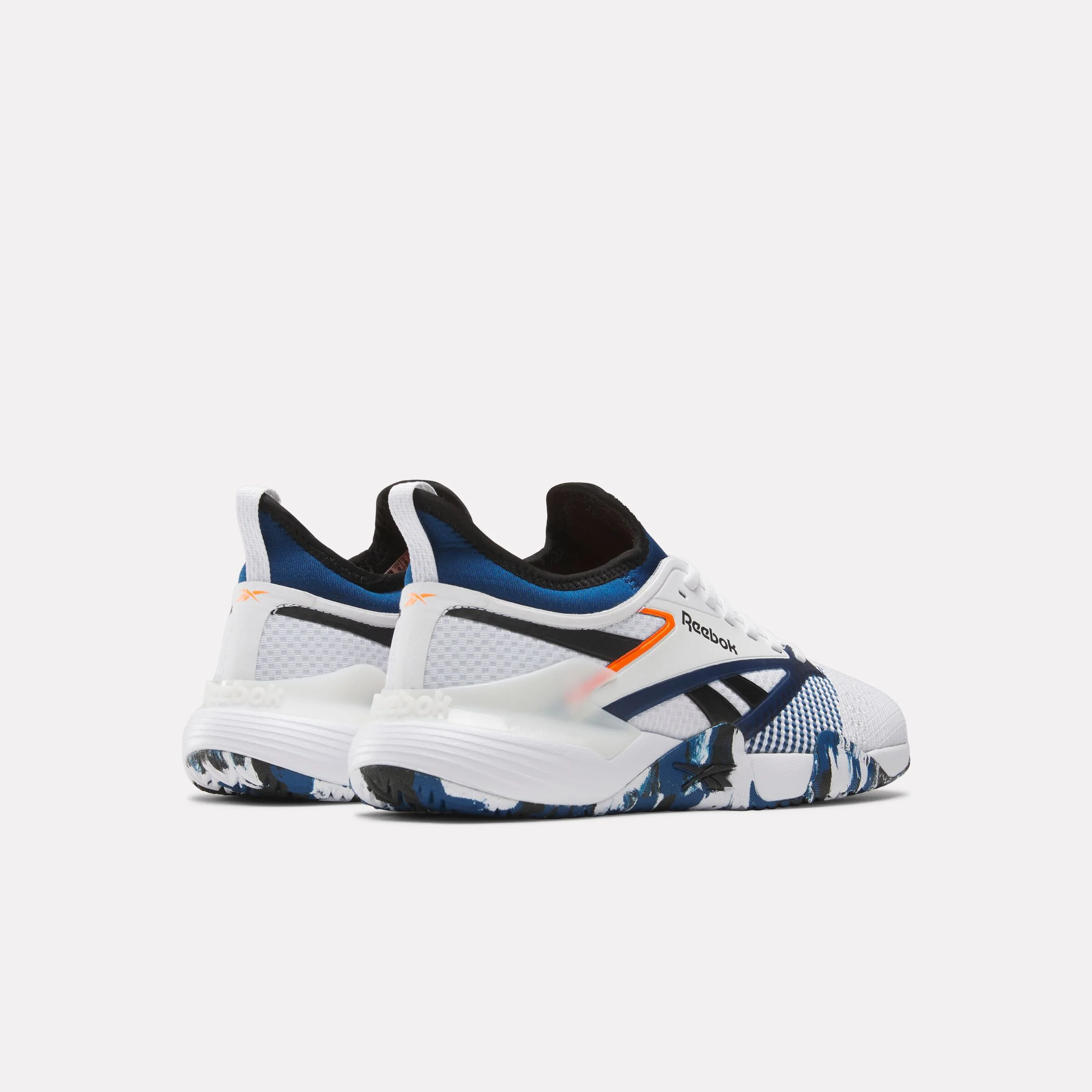 REEBOK FOOTWEAR UNISEX Nano Court Shoes FTWR WHITE/BLACK/ATHLETIC BLUE - Image 3