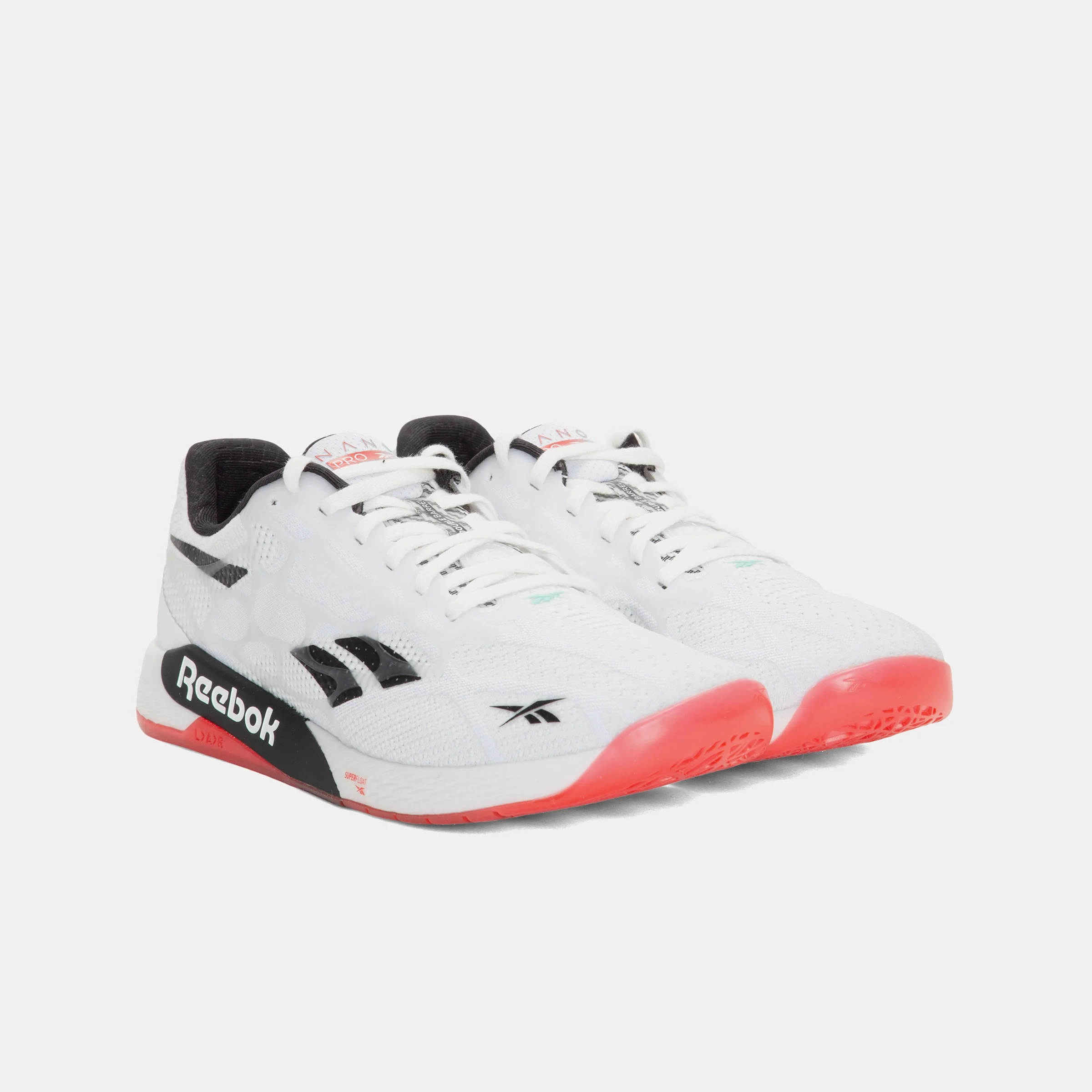 REEBOK FOOTWEAR UNISEX Nano Pro Training Shoes FTWR WHITE/BLACK/ENERGY RED - Image 2