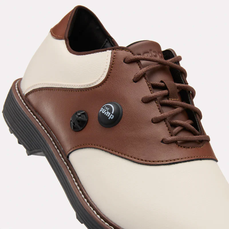 REEBOK FOOTWEAR UNISEX OG Pump Golf Shoes CHALK/UNEARTHED BROWN/BLACK - Image 6
