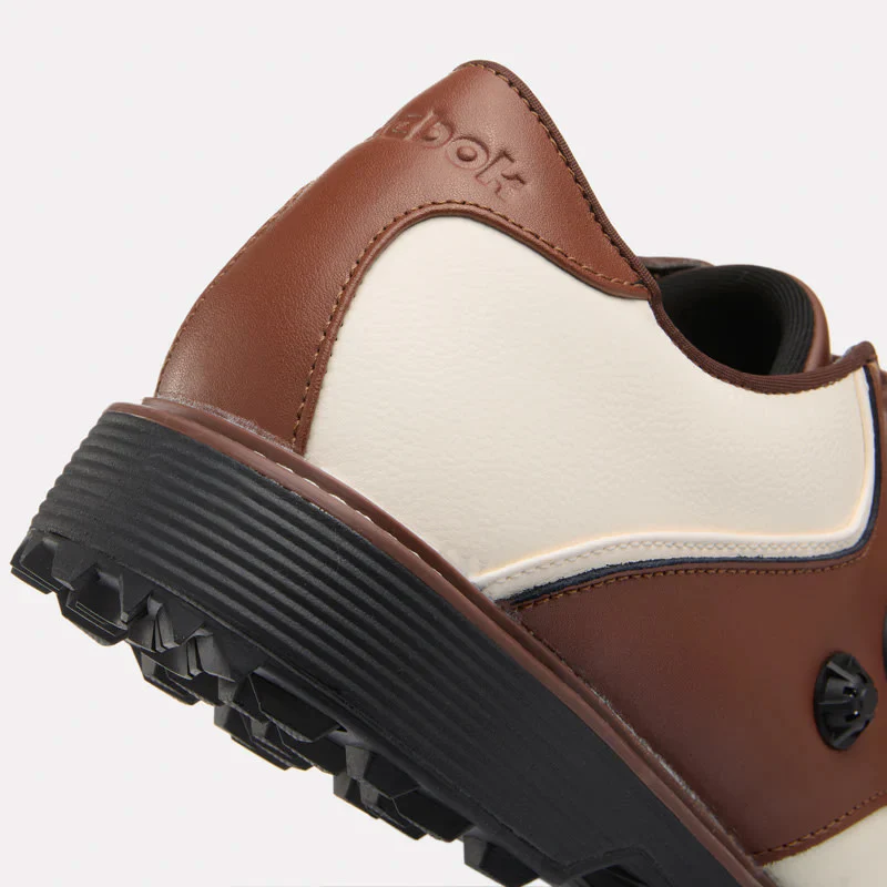 REEBOK FOOTWEAR UNISEX OG Pump Golf Shoes CHALK/UNEARTHED BROWN/BLACK - Image 7