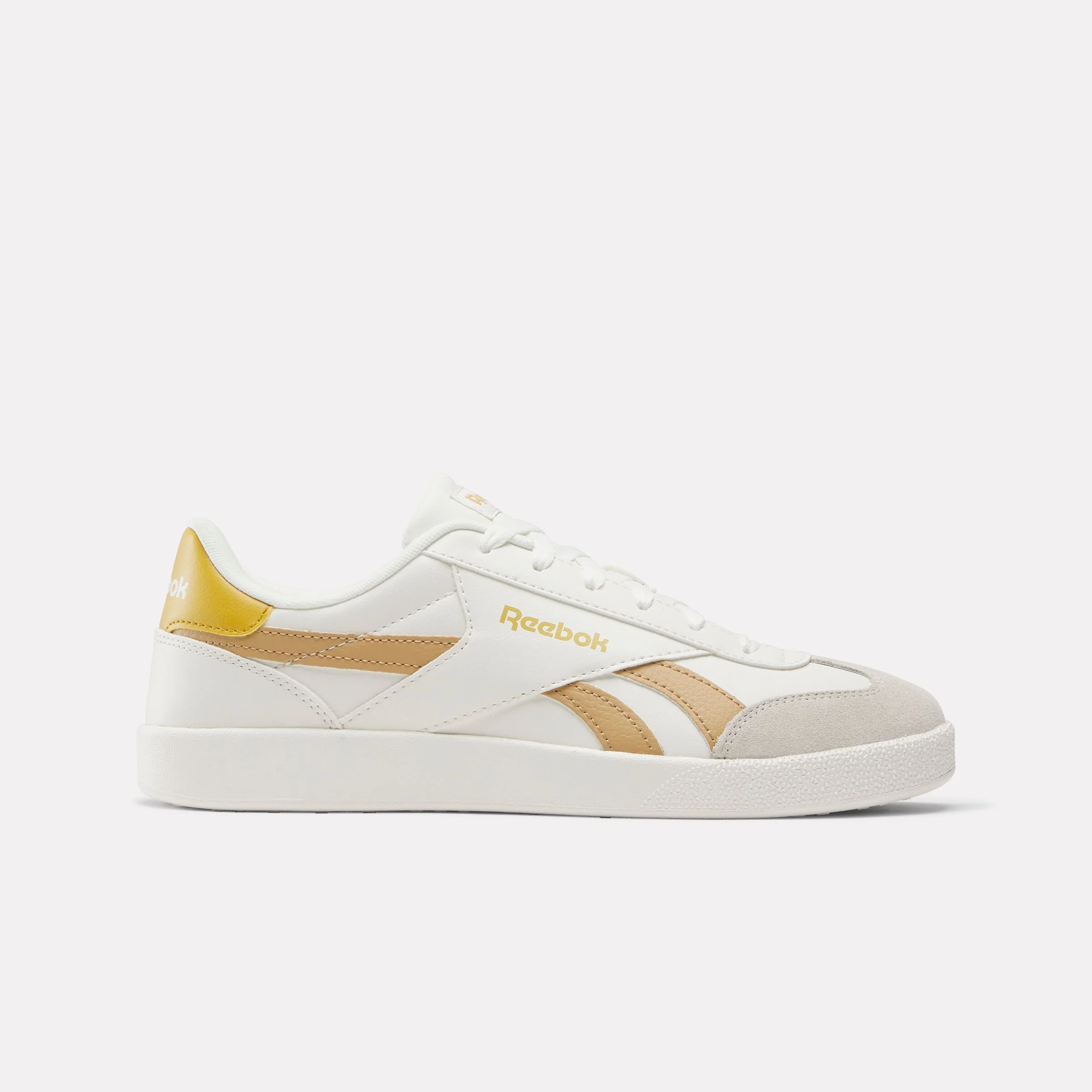 REEBOK FOOTWEAR UNISEX Smash Edge Shoes CHALK/CAMEL/GRITGOLD