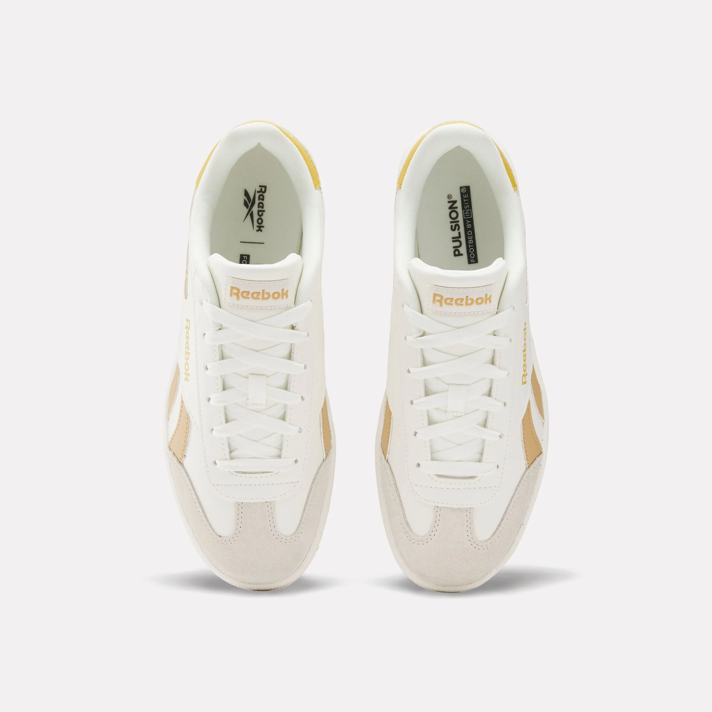 REEBOK FOOTWEAR UNISEX Smash Edge Shoes CHALK/CAMEL/GRITGOLD - Image 5
